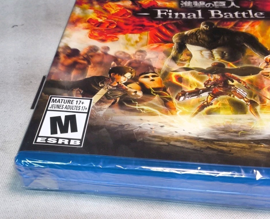 Attack On Titan 2: Final Battle – Sony PlayStation 4 (Brand New, Sealed)