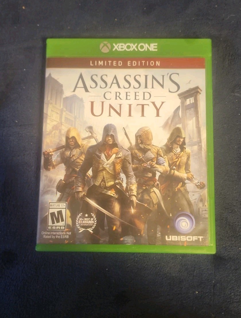Xbox One Assassins Creed Lot ×4 Origins, Unity, Syndicate, & Black Flag Tested!!
