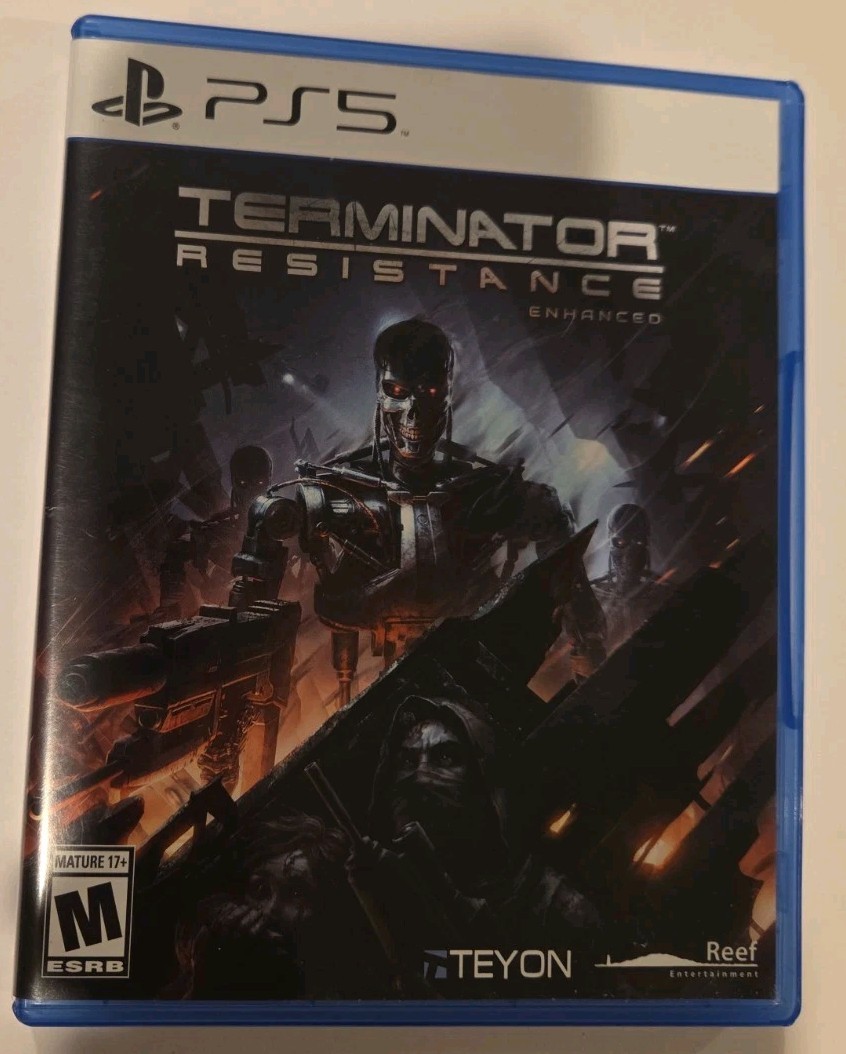 Terminator Resistance PS5 Arnold Schwarzenegger Futuristic Survival Horror