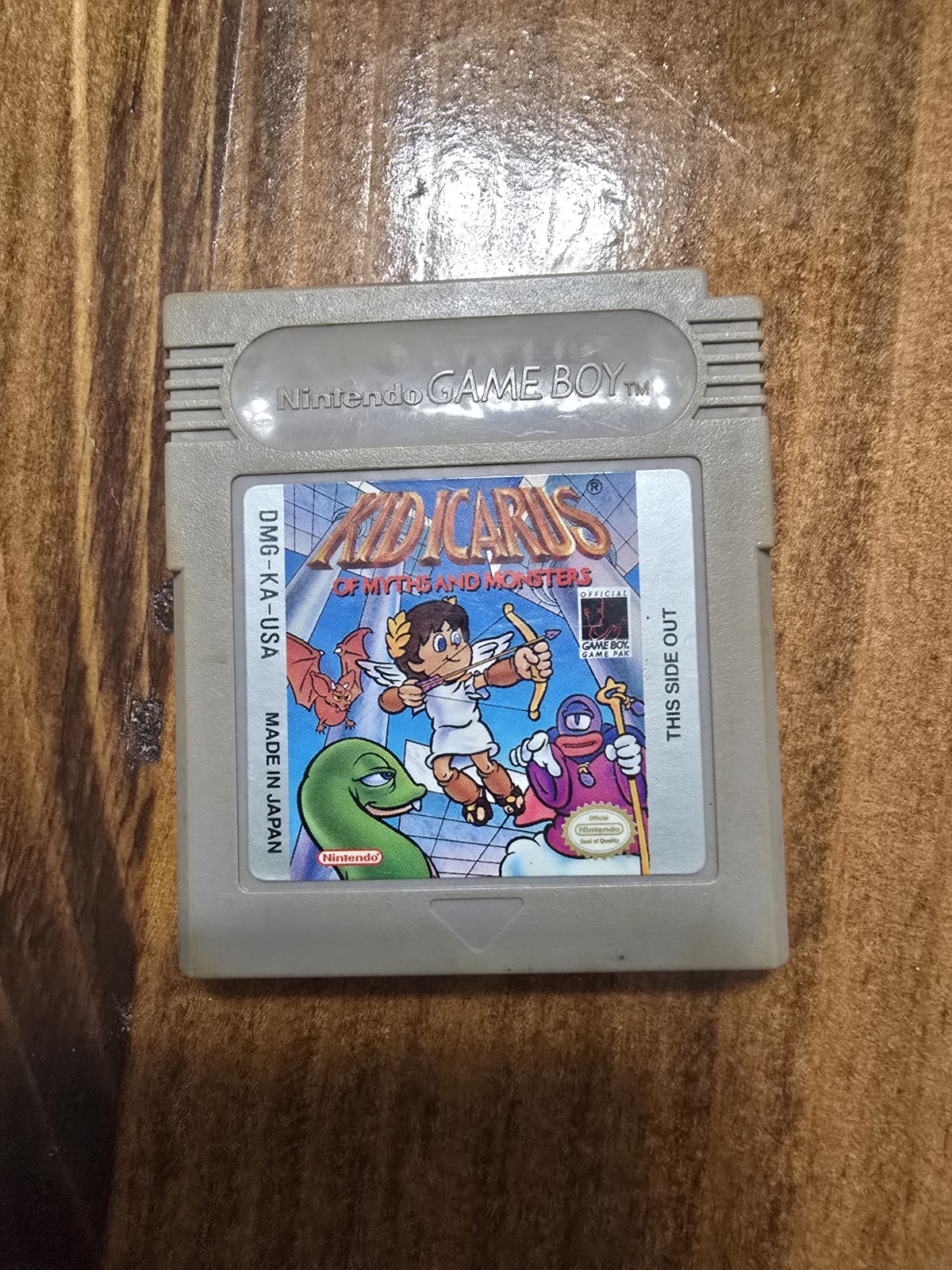 Kid Icarus Of Myths and Monsters Cartridge Only Tested Nintendo Game Boy