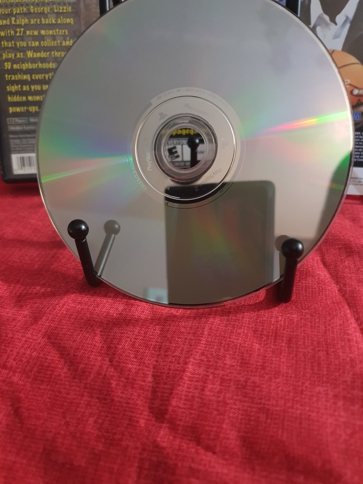 Rampage: Total Destruction (Sony PlayStation 2, 2006) Registration Card VG CIB