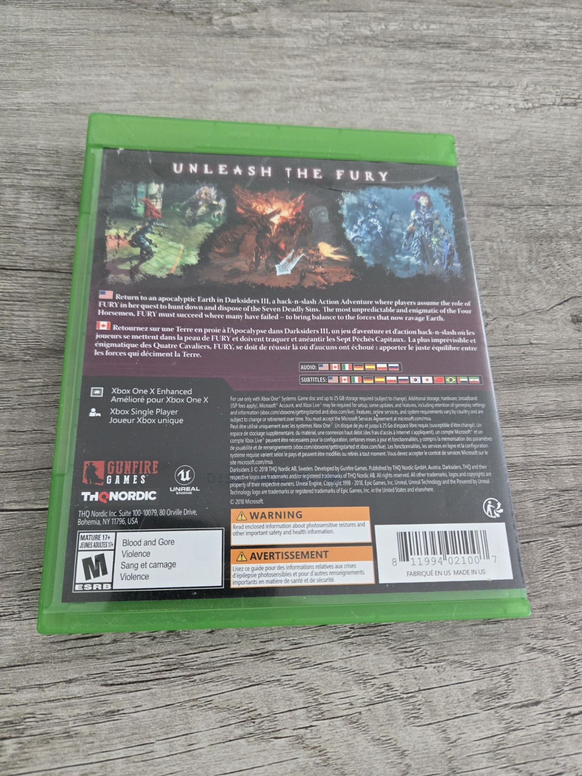 Darksiders III – Microsoft Xbox One