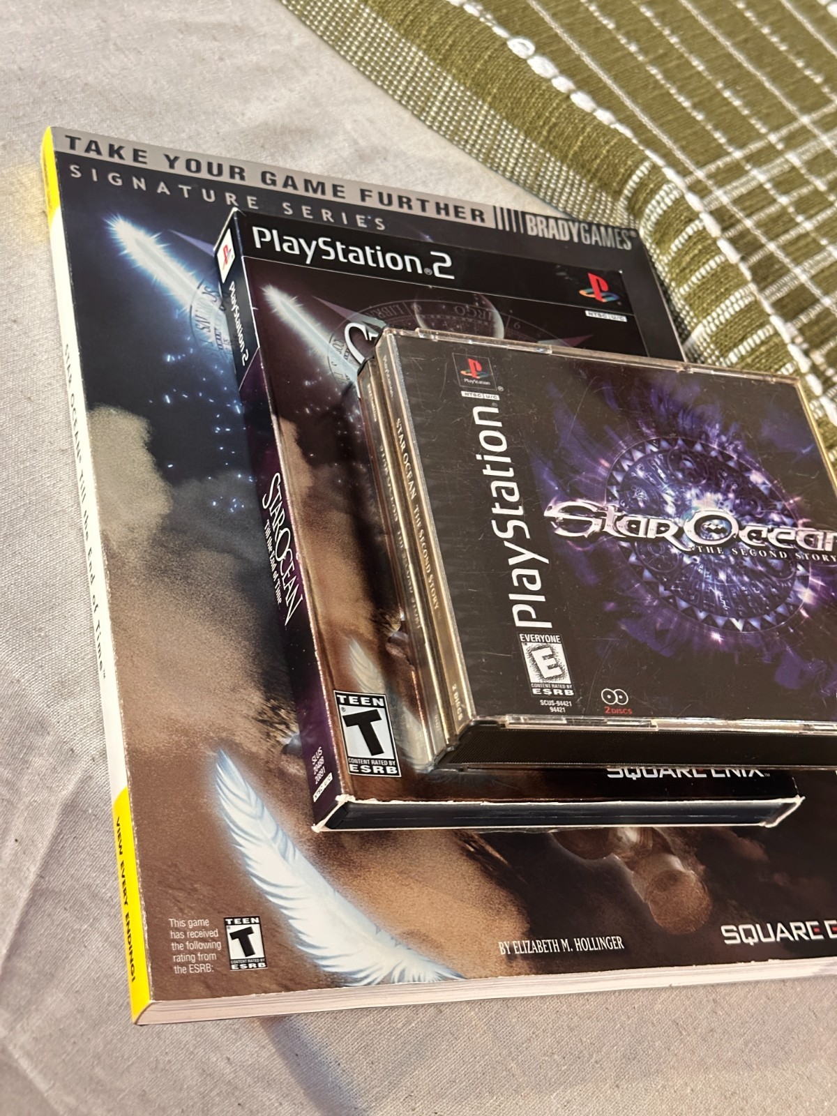 Star Ocean: Till the End of Time w/Strategy Guide + Star Ocean Second Story