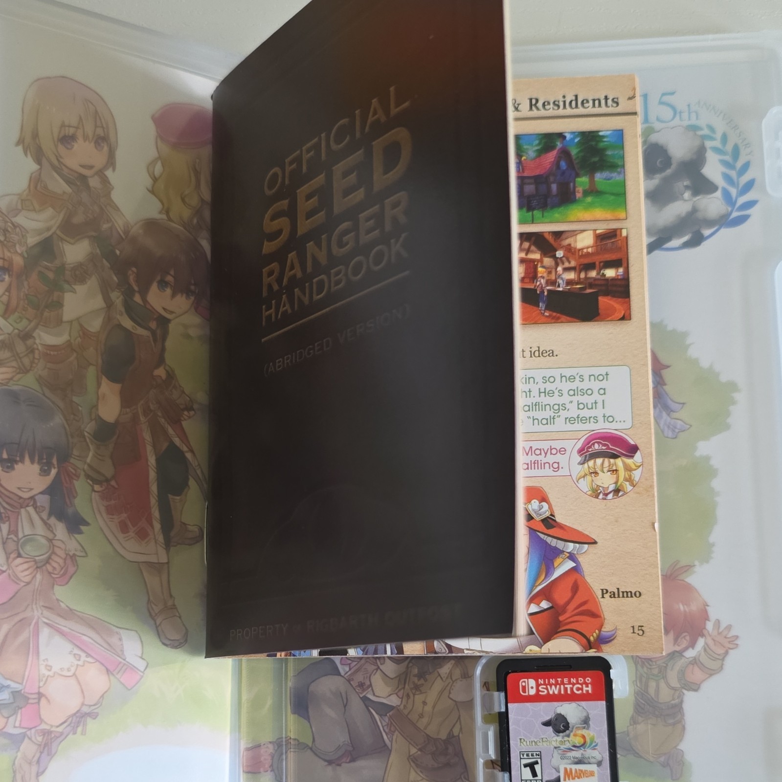 Marvelous Rune Factory 5 Switch T-Teen NTSC-U/C 2022 Case & Manual