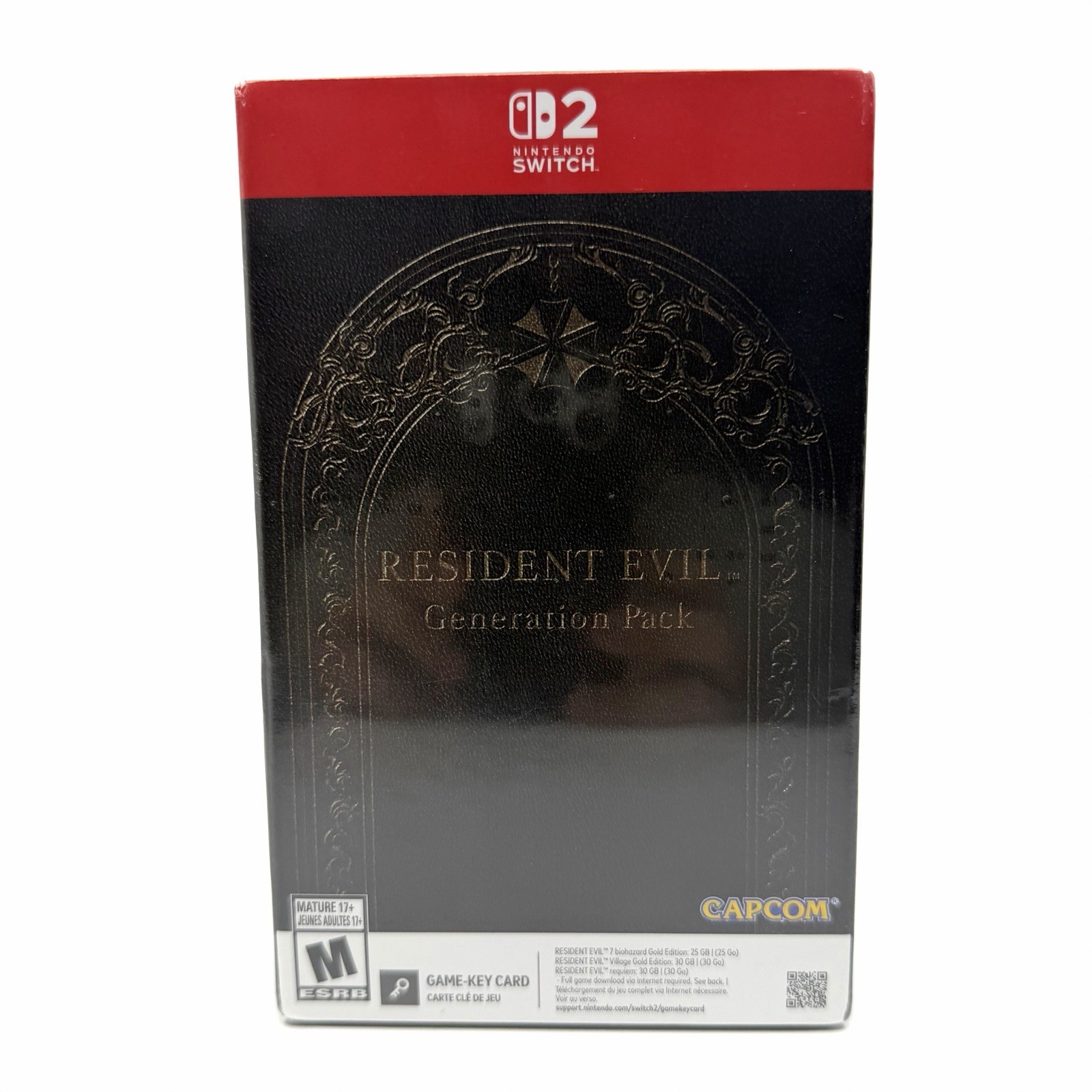Resident Evil Generation Pack RE 7-9 Nintendo Switch 2 Game Key Card