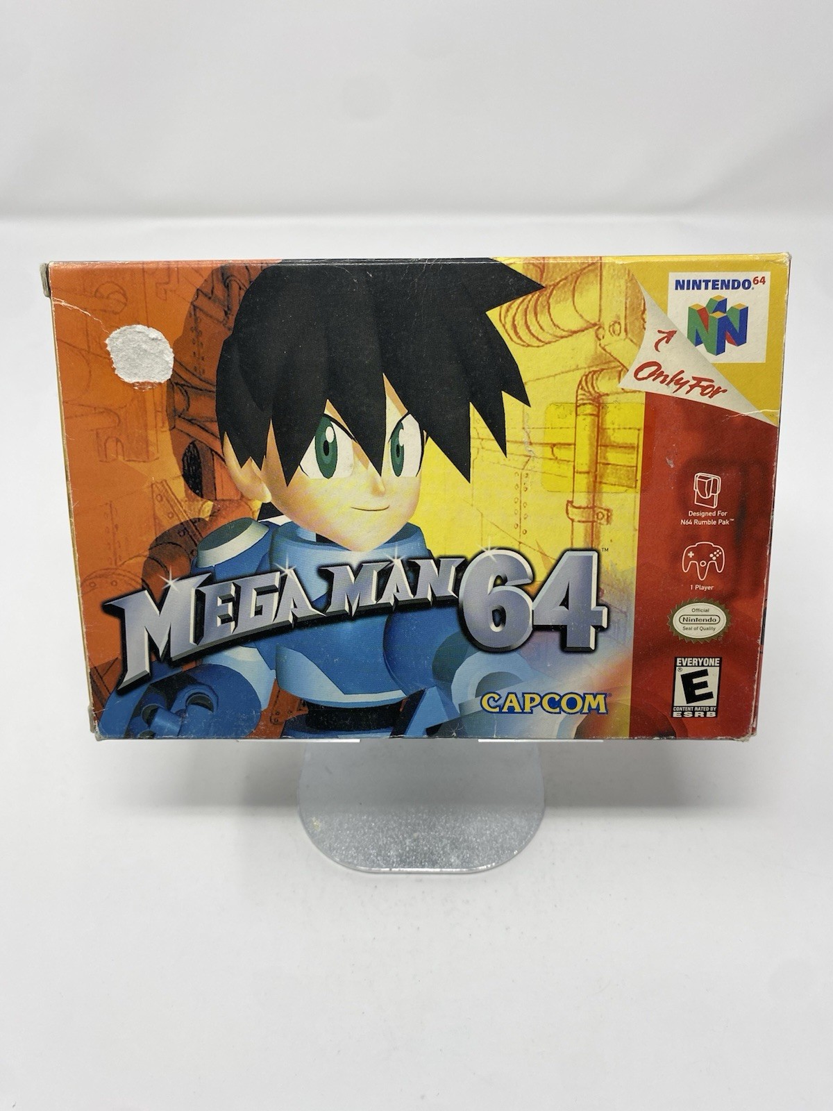 Mega Man 64 N64 Complete In Box CIB Authentic Tested Capcom