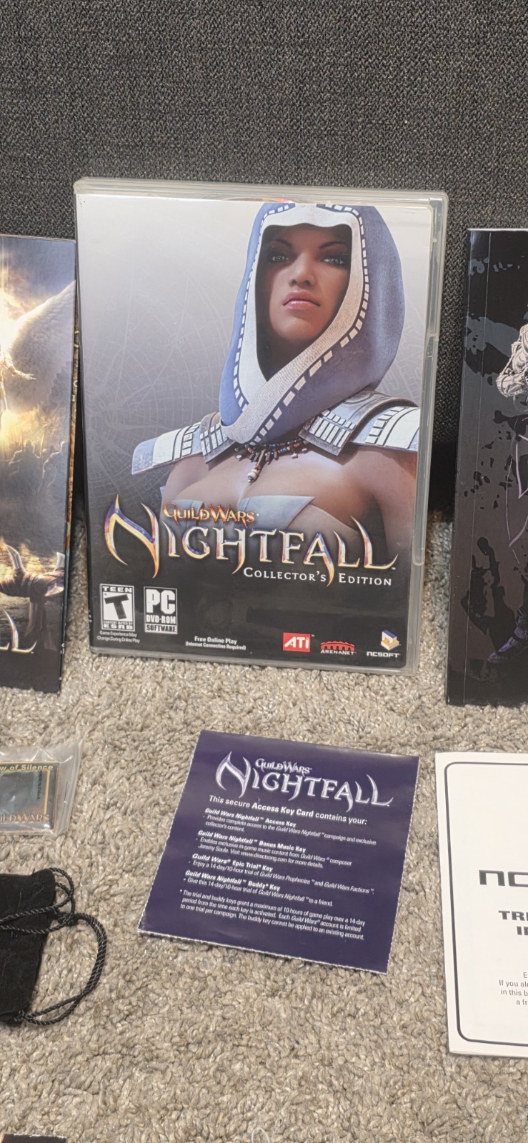 Guild Wars: Nightfall – Collector’s Edition (PC CD-ROM) Complete Set
