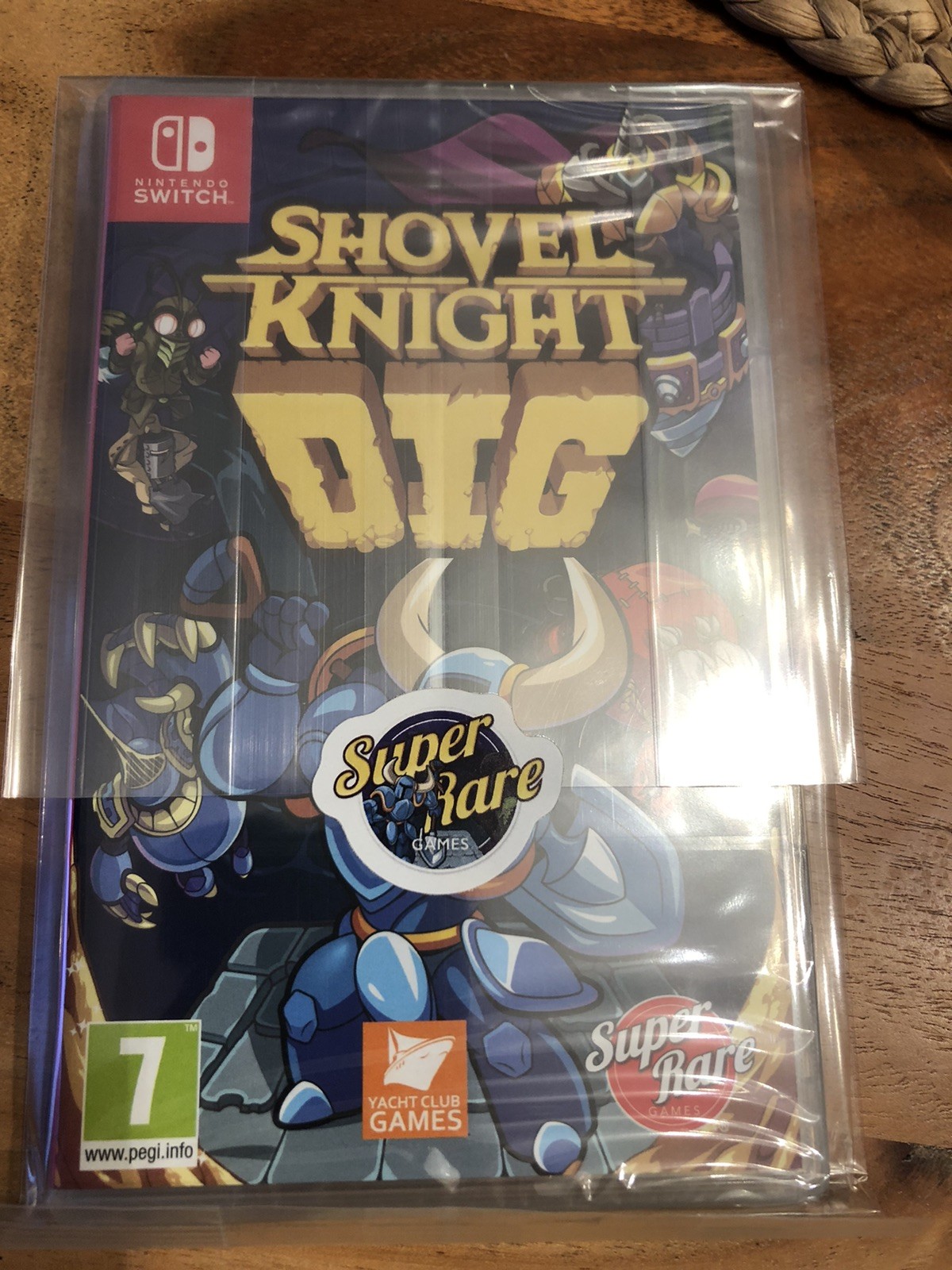 Shovel Knight Dig Nintendo Switch Super Rare Games #143 SRG New Sealed
