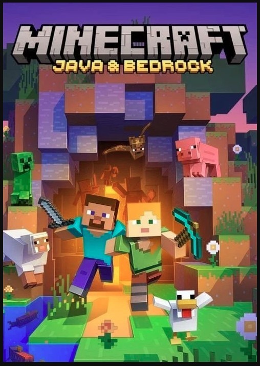 Minecraft PC Java & Bedrock Combo Edition Key Windows/Mac PC Europe & Global-