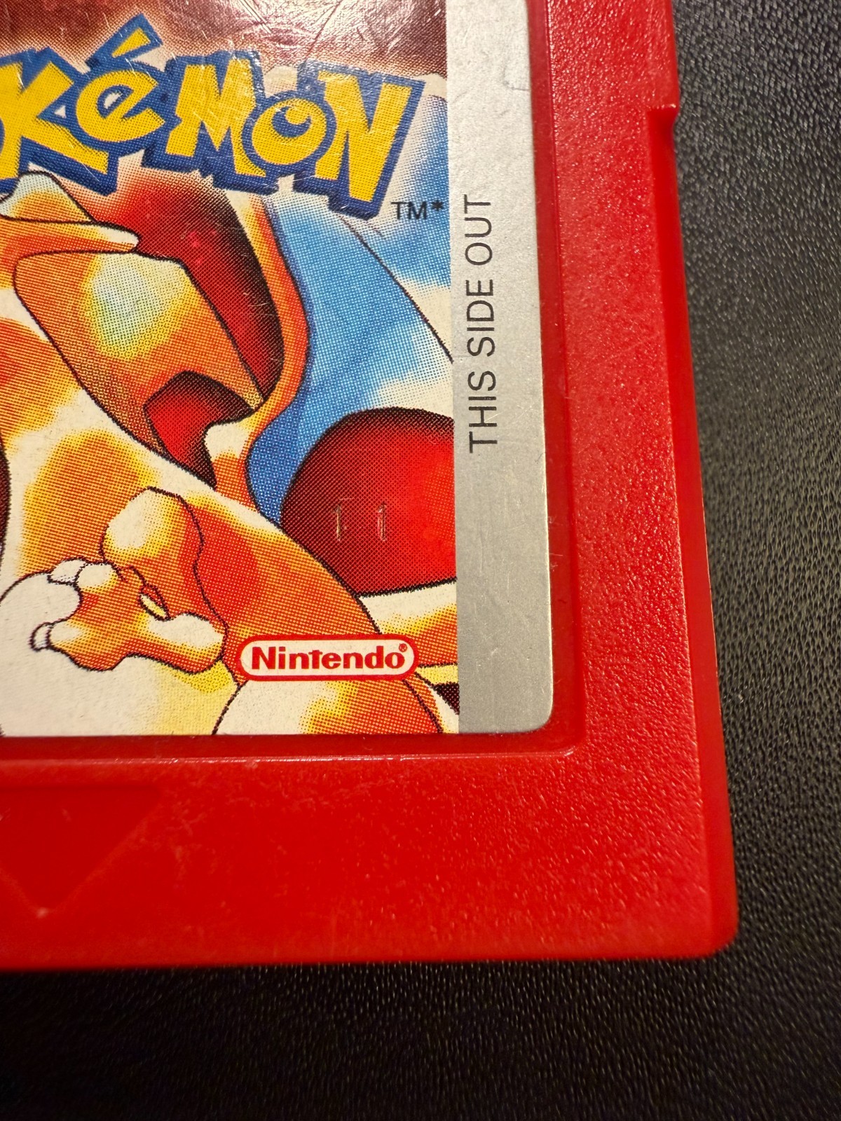 Pokemon Red Version (Nintendo Game Boy, 1999) Authentic Cartridge Only Tested