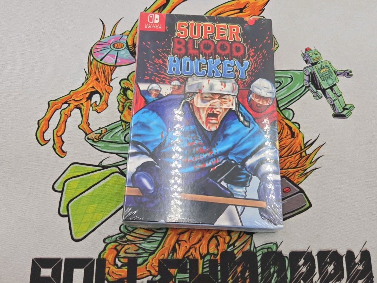 Premium Edition Games Super Blood Hockey Nintendo Switch Sports Sealed