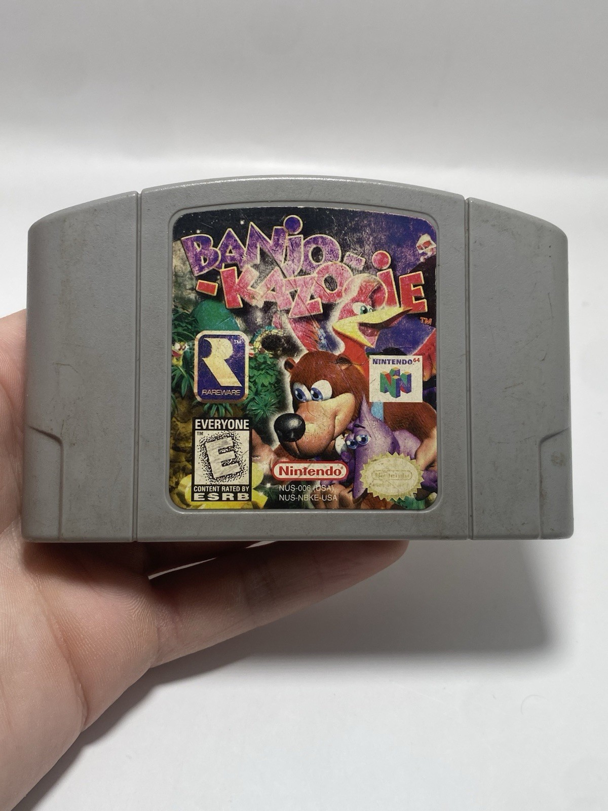 Banjo-Kazooie Nintendo 64 Video Game Rareware Authentic N64
