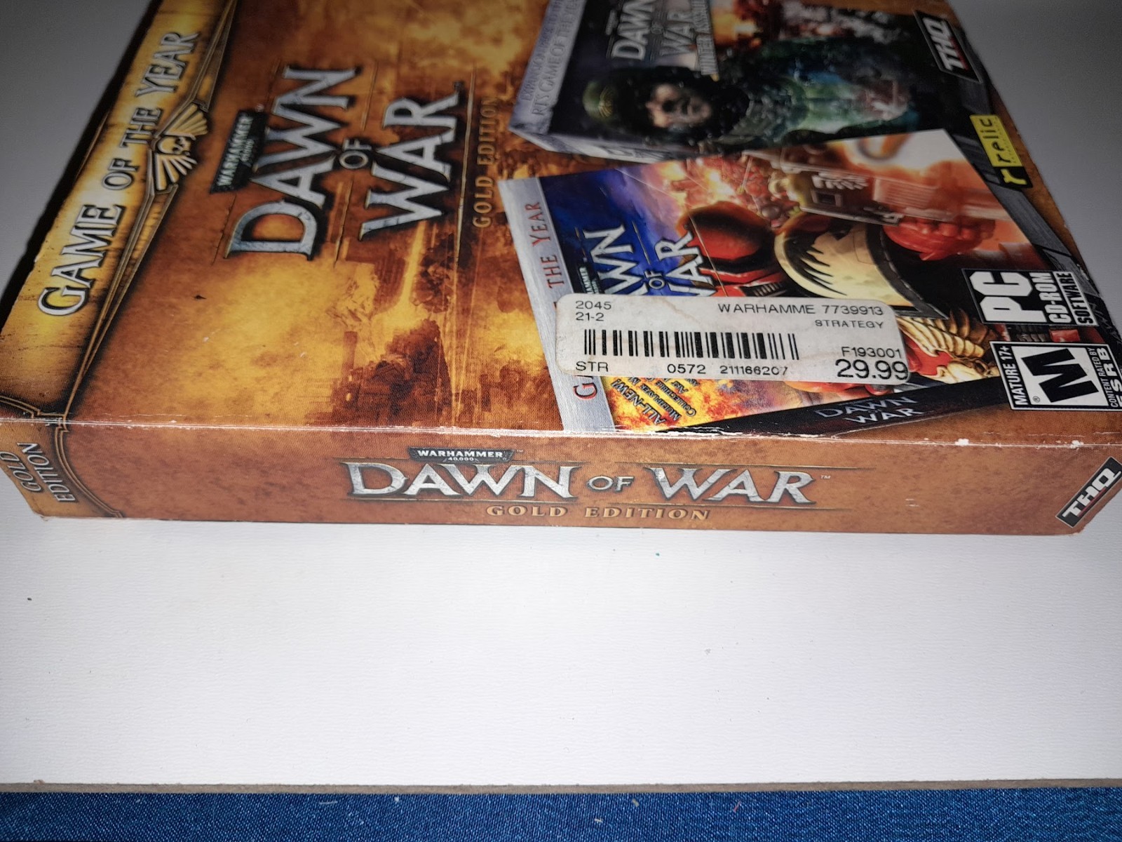 Dawn of War Gold Edition PC Game Rated M CD-Rom THQ Games 2004