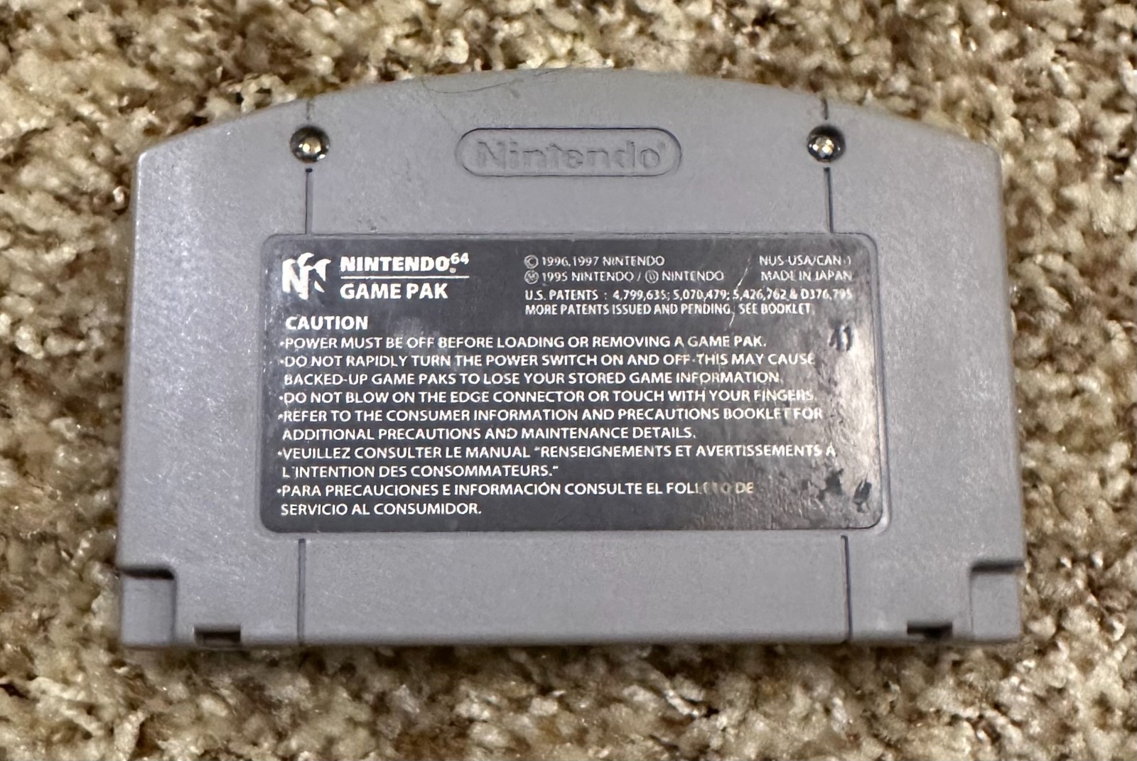 WWF Warzone N64 – Nintendo 64