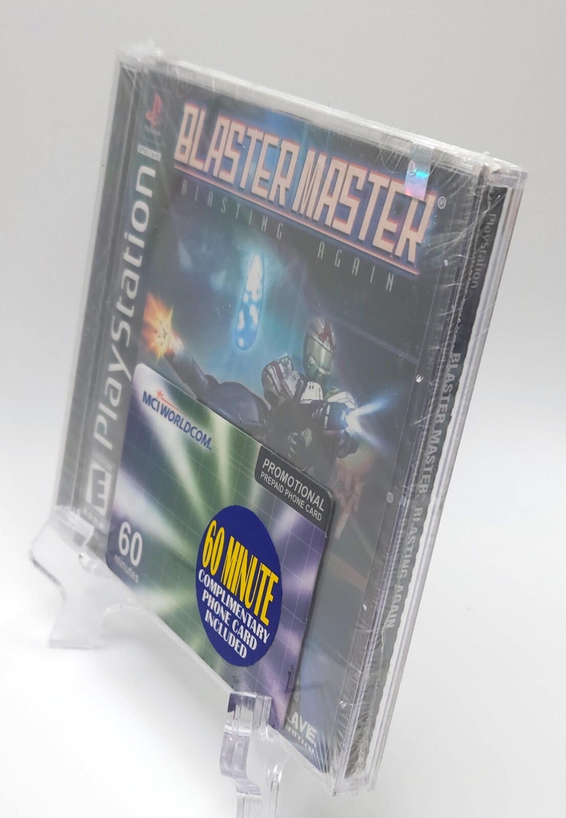 Blaster Master Blasting Again • PlayStation • Brand New • MCI Phone Card Version