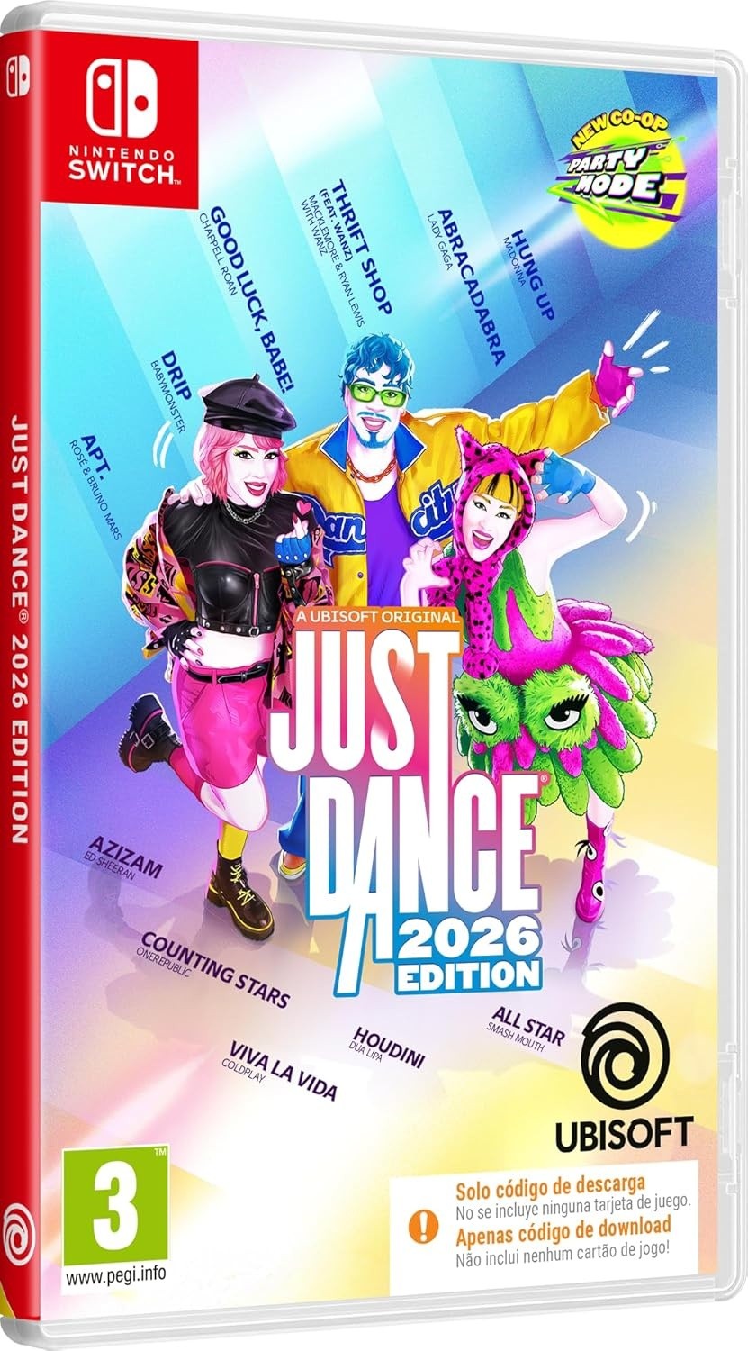 JUST DANCE 2026 EDITION Juego Digital para Consola Nintendo Switch PAL ES