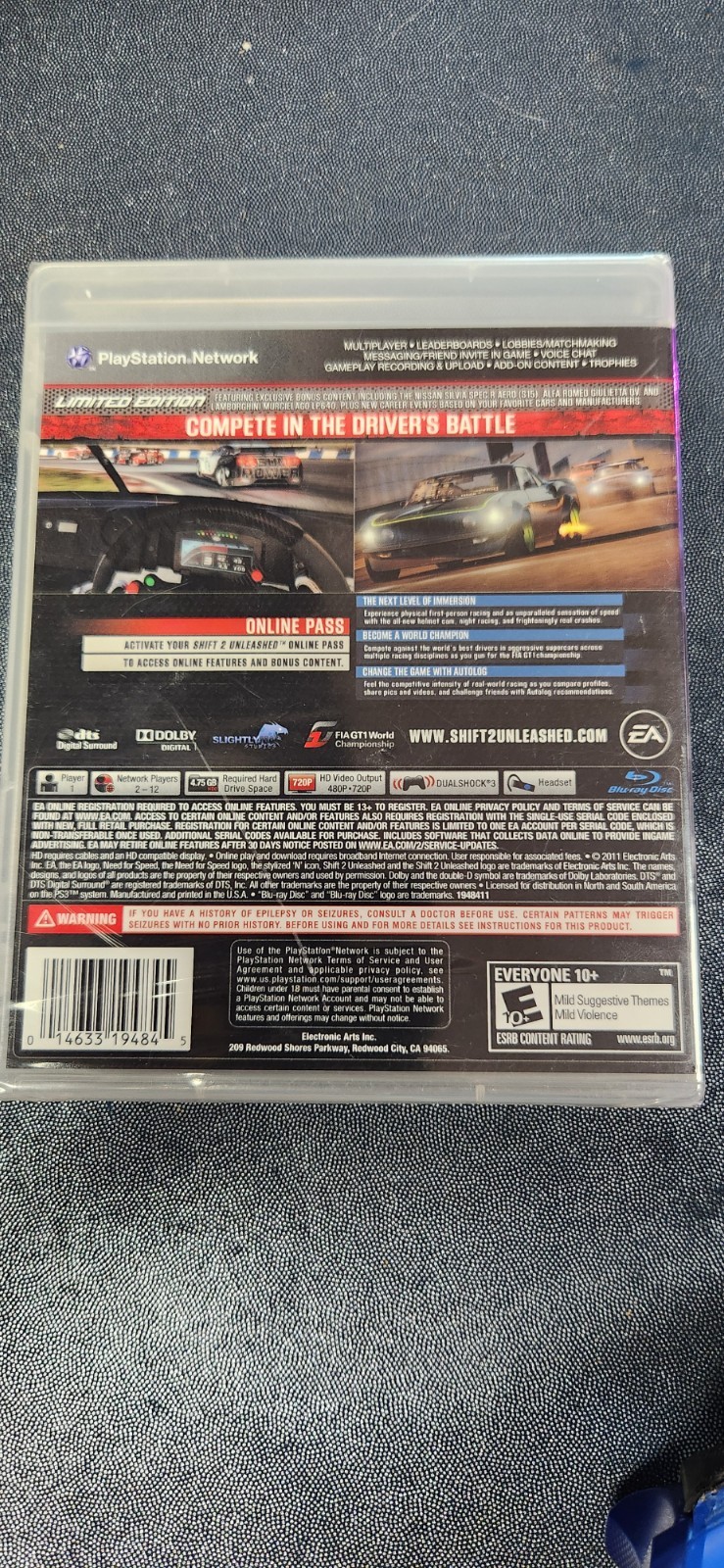 Test Drive Unlimited 2 (Sony PlayStation 3, 2011) [No Good Nick for Scale]