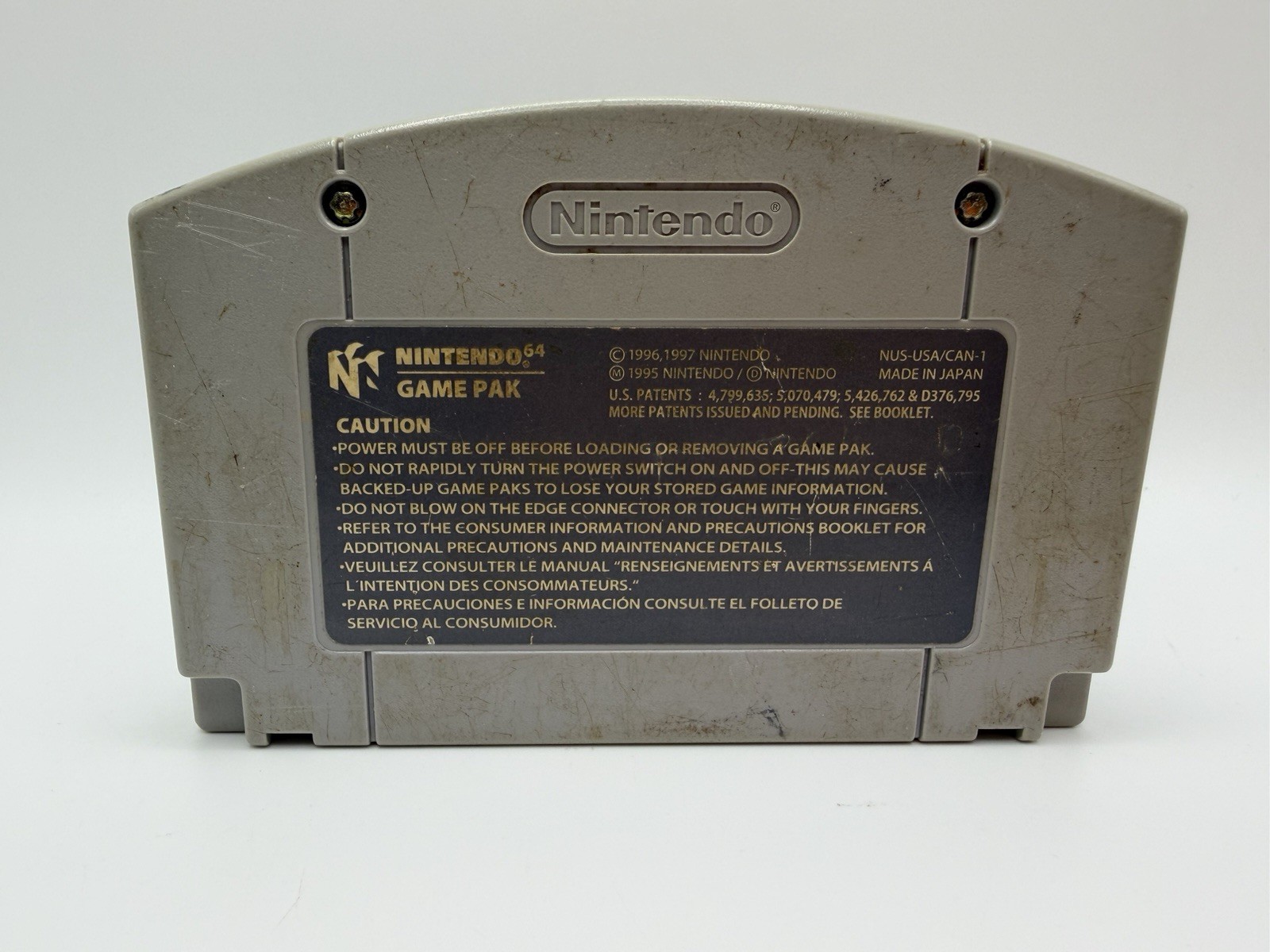 GoldenEye 007 (Nintendo 64, 1997) N64 Authentic Tested