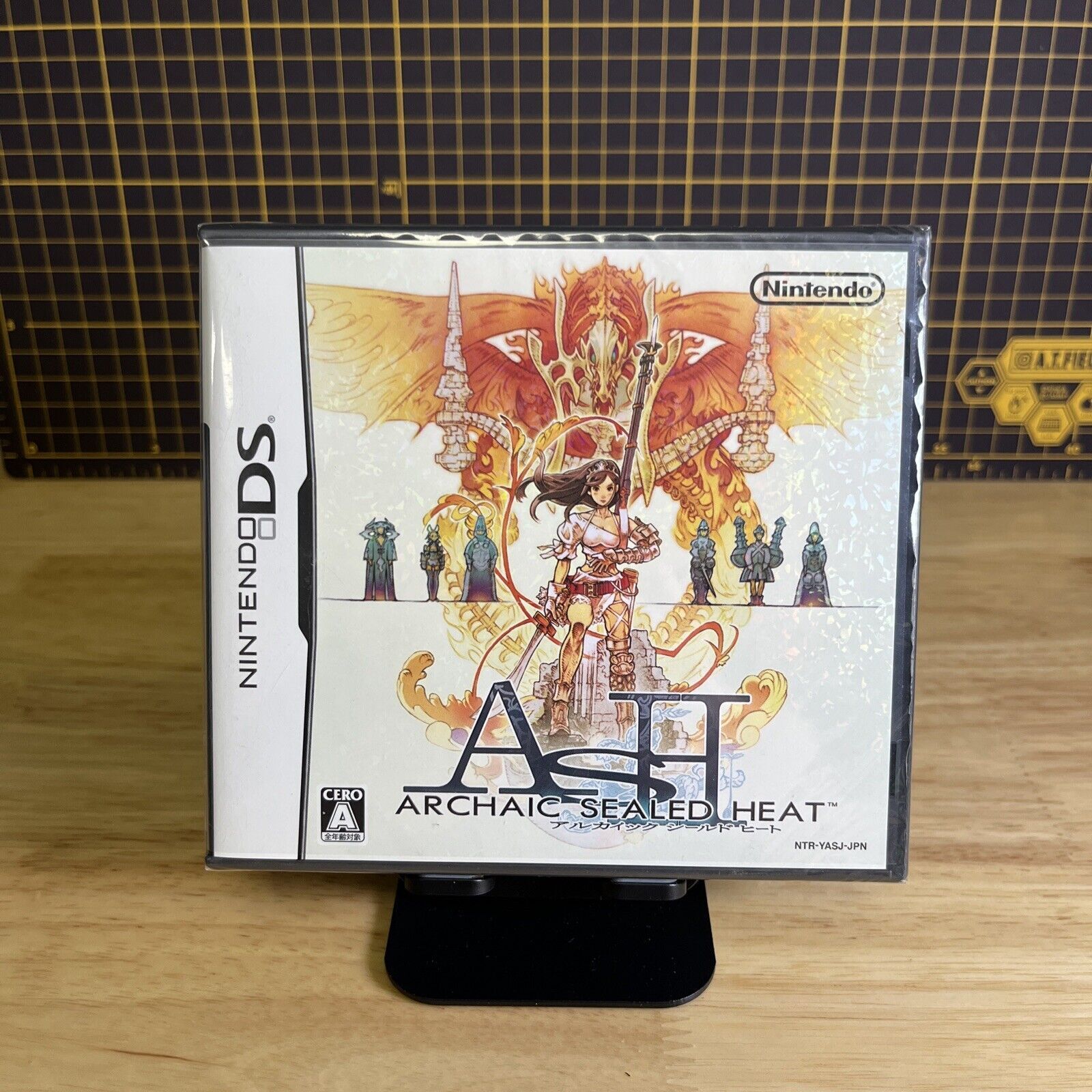 ASH Archaic Sealed Heat Nintendo DS JAPAN NDS Role Playing Battle Brand NEW