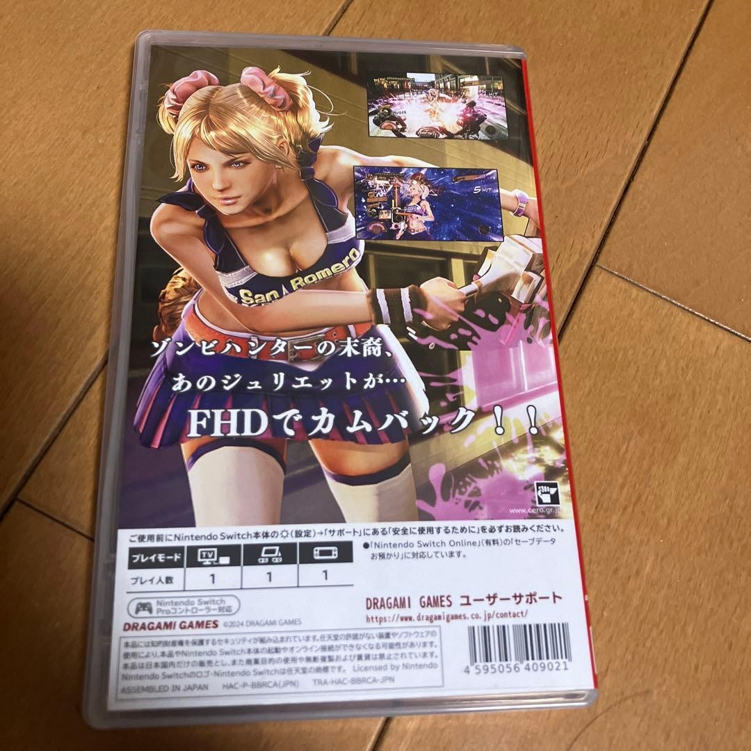 Switch Nintendo Lollipop Chainsaw RePOP Game Authentic Collectible Japan