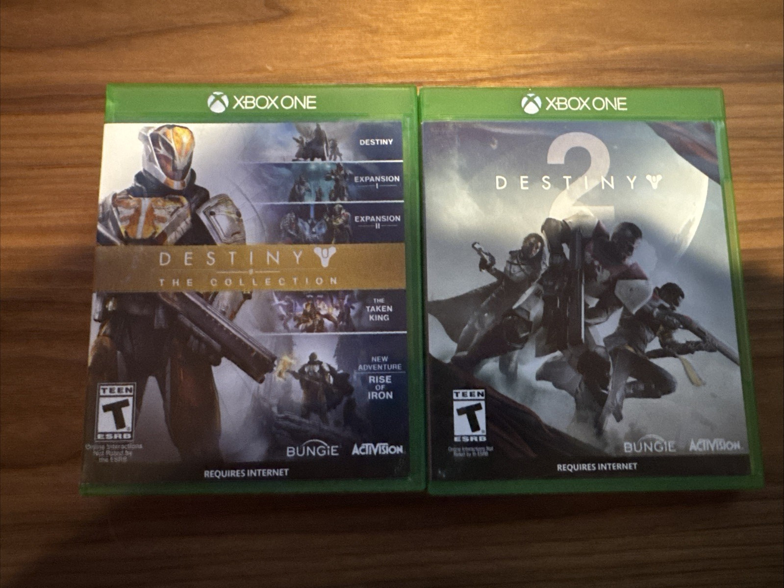 Destiny The Collection + Destiny 2 (Microsoft Xbox One, 2016, 2017)