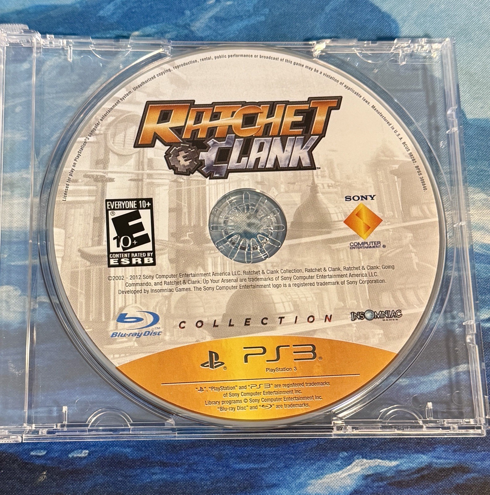 Ratchet & Clank Collection PS3 (PlayStation 3, 2012) Disc Only Works Resurfaced