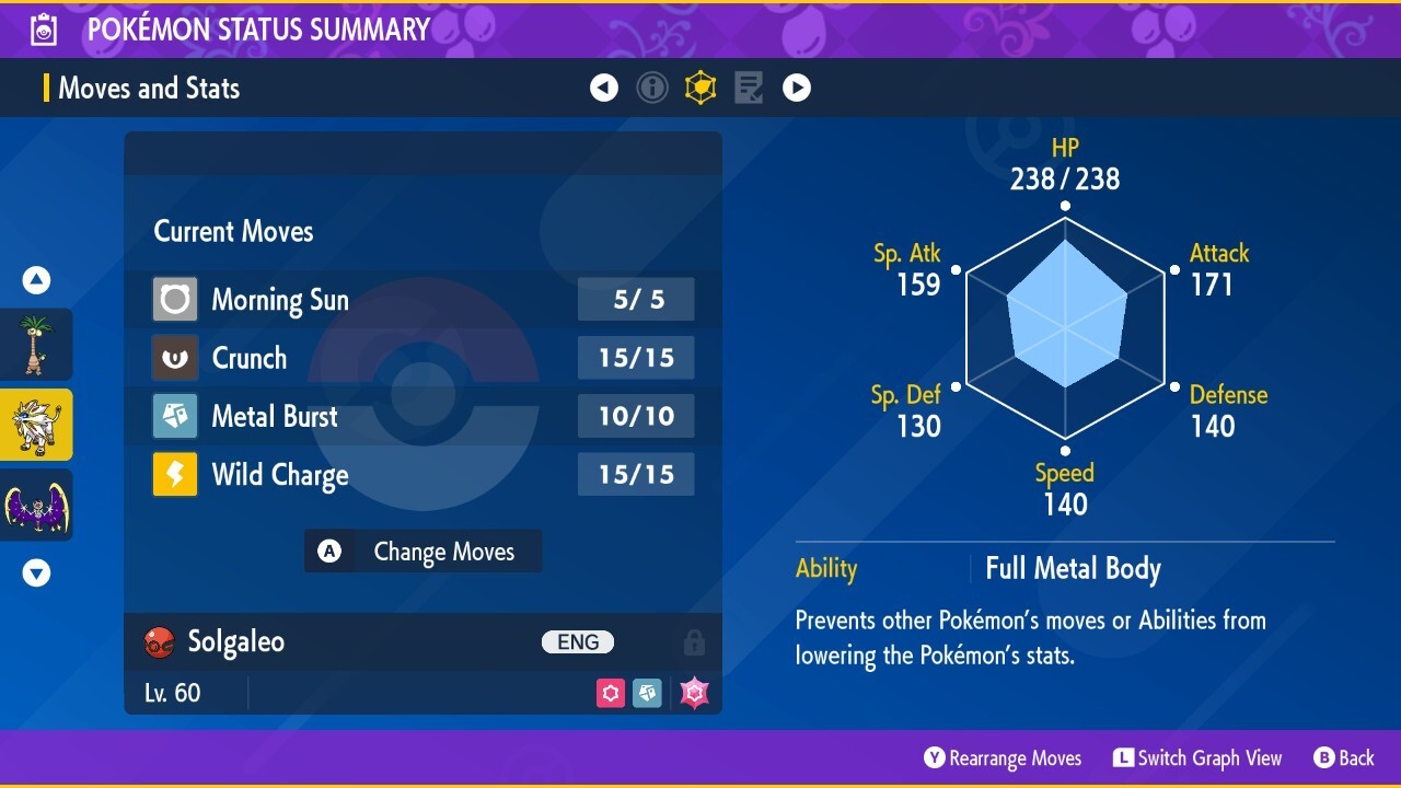 ✨ Shiny Solgaleo Event 💜 2019 American Eclipse 💜 Pokémon Scarlet & Violet