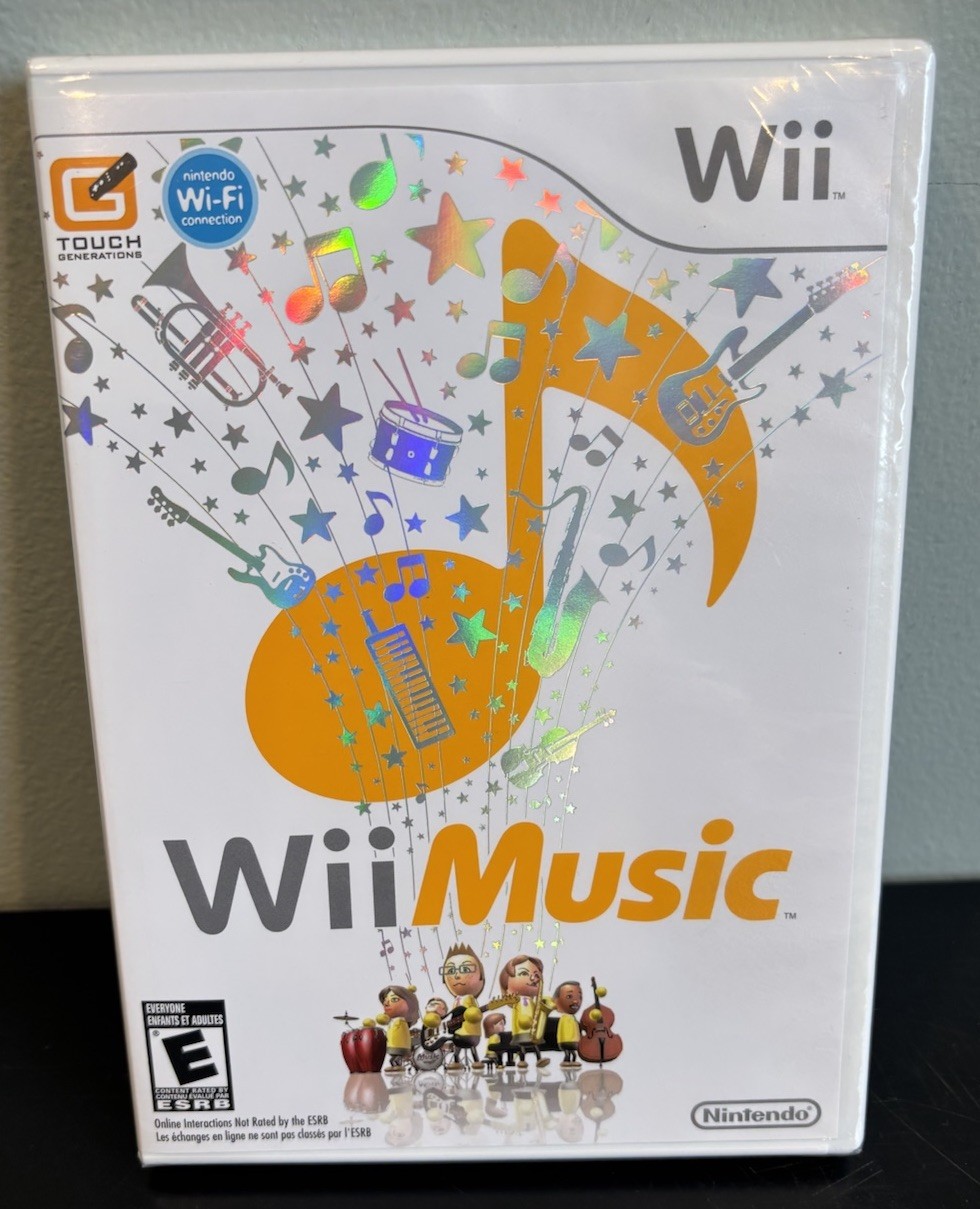 Wii Music Video Game (Nintendo Wii, 2008) Brand New Factory Sealed