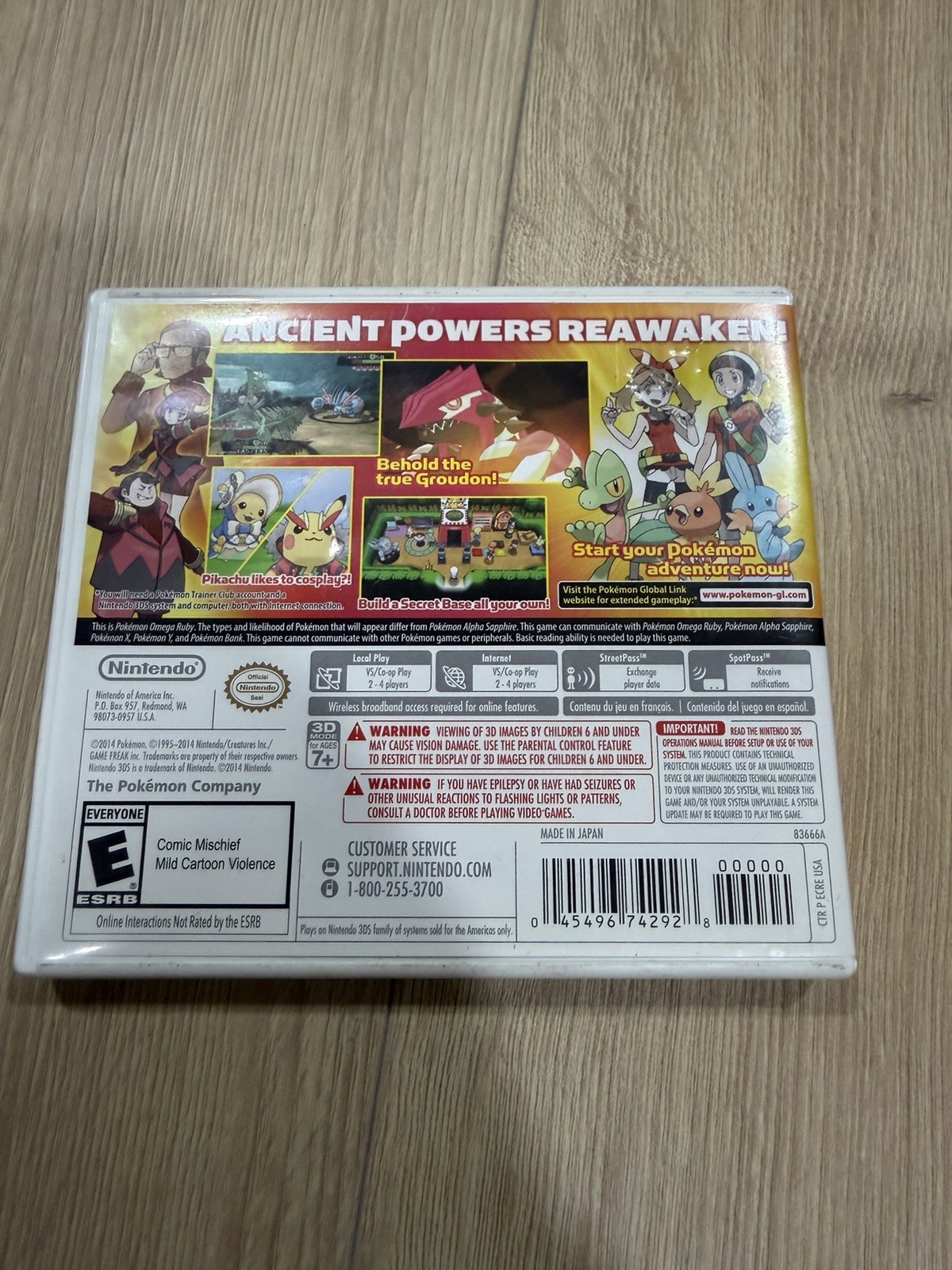 Pokemon Omega Ruby Nintendo 3DS