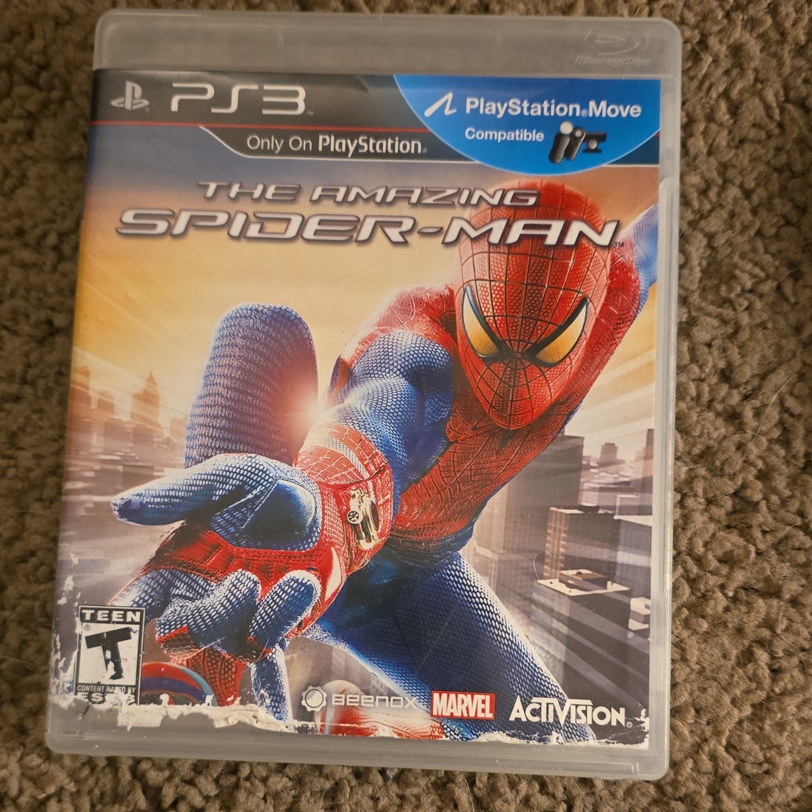 Activision The Amazing Spider-Man PS4 In Ps3 Box