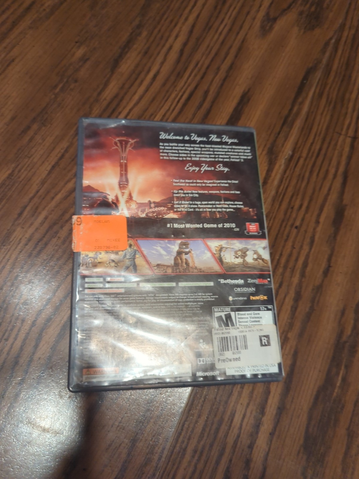 Fallout New Vegas-Ultimate Edition Xbox 360 Complete Working