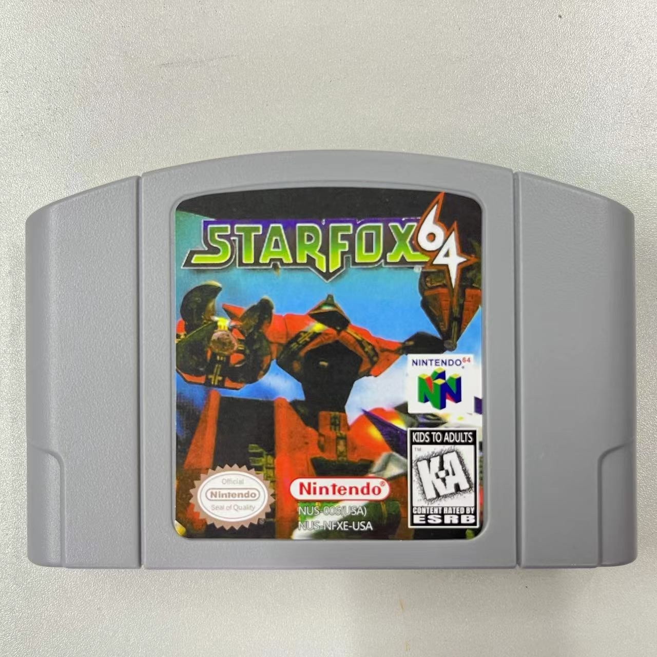 STAR FOX . Video Game For Nintendo 64 Console USA Version