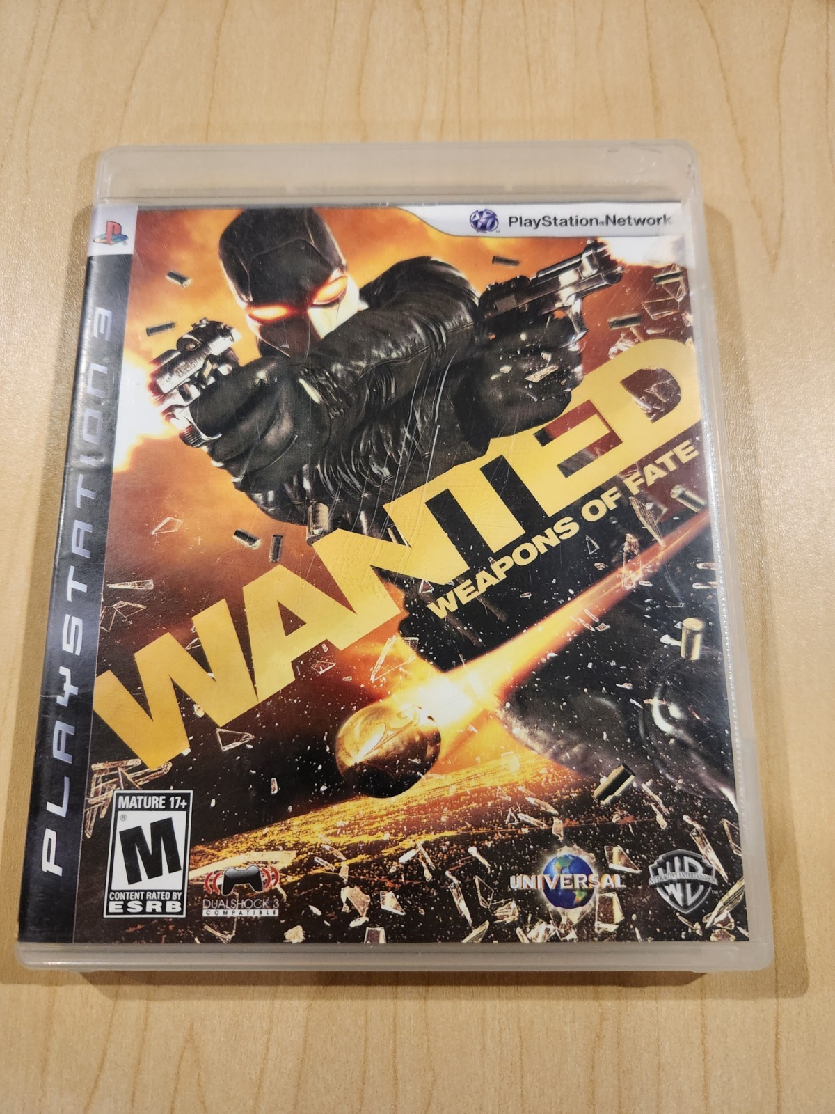 Wanted Weapons of Fate PS3 Sony PlayStation 3 CIB Complete W/Manual