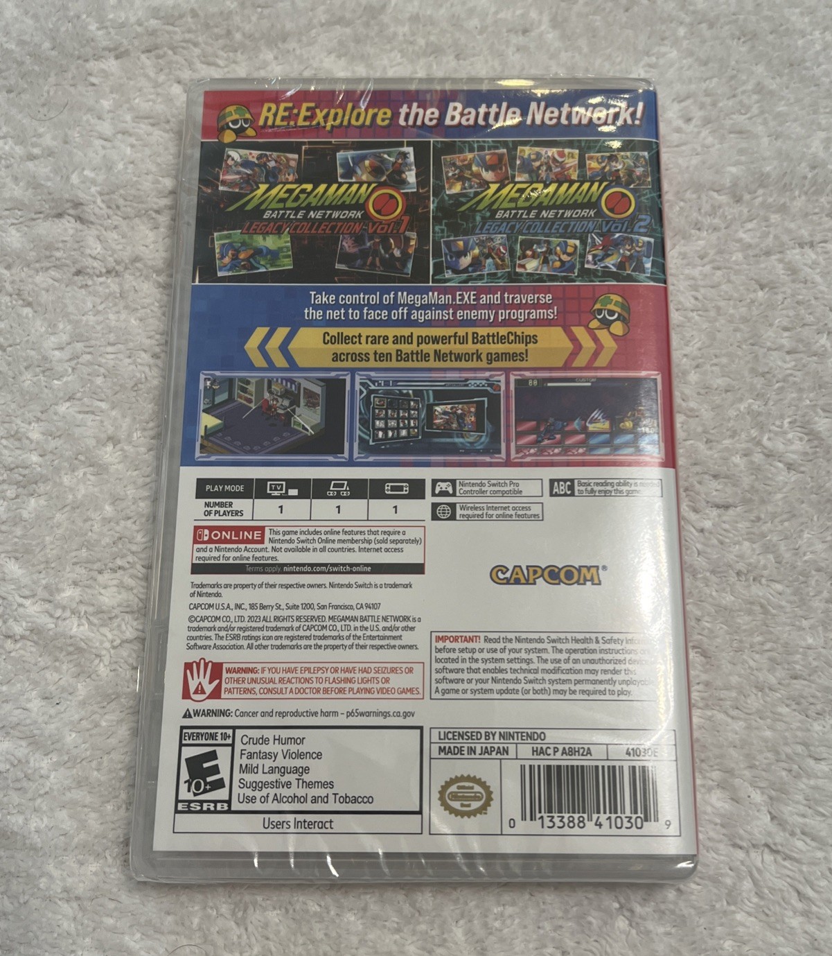 Mega Man Battle Network Legacy Collection (Nintendo Switch) Brand New 🔥 Sealed