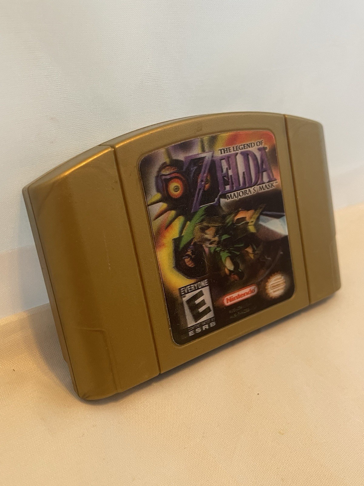 The Legend of Zelda: Majora’s Mask GOLD Holographic Collector’s Edition (N64)