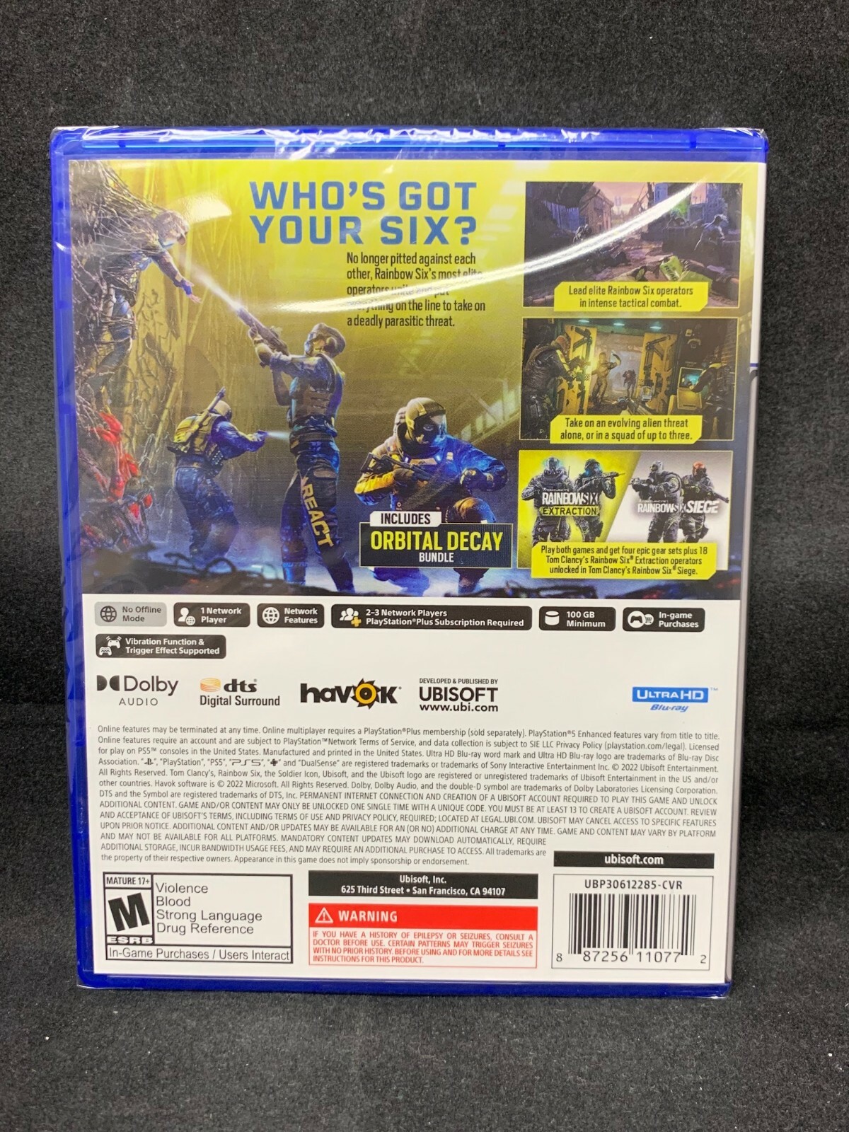 Rainbow Six Extraction (PS5 / PlayStation 5) BRAND NEW