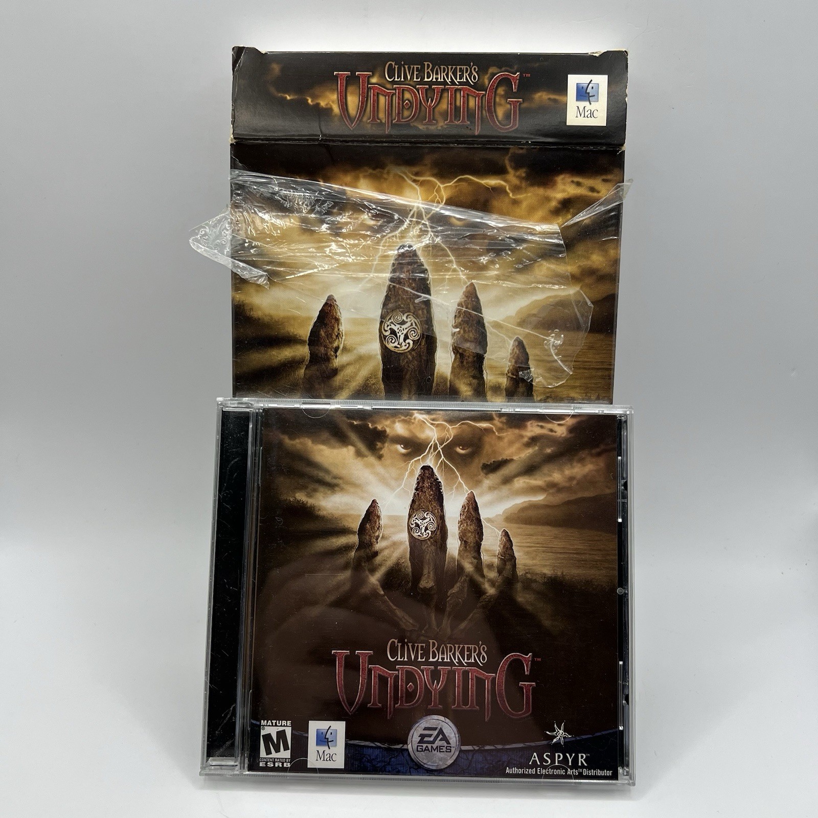 Clive Barker’s Undying EA Games / Aspyr for Mac CD-ROM Complete in Box