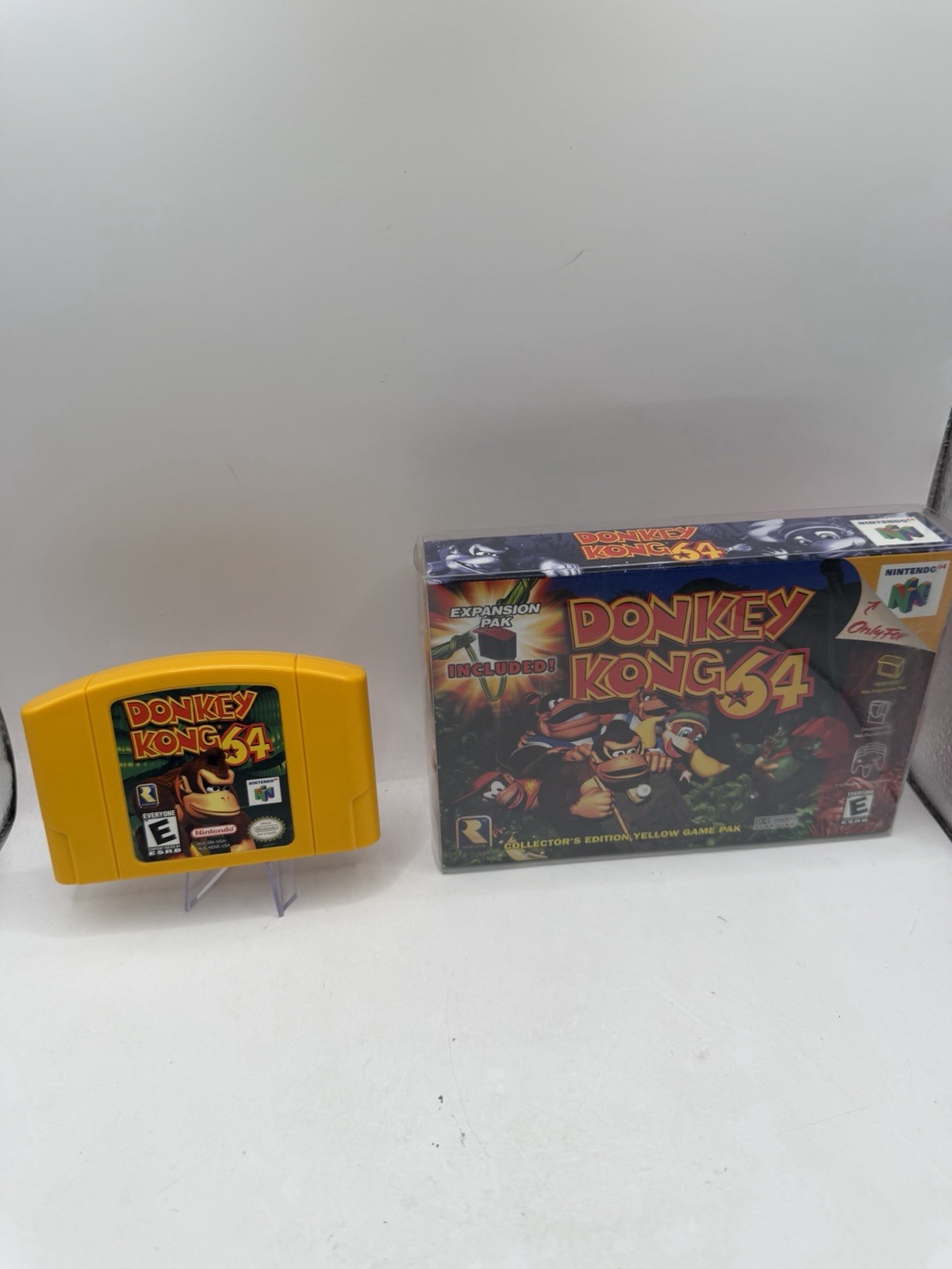 Donkey Kong 64 N64 Nintendo No Expansion Pak Box And Game Only Fast Shipping