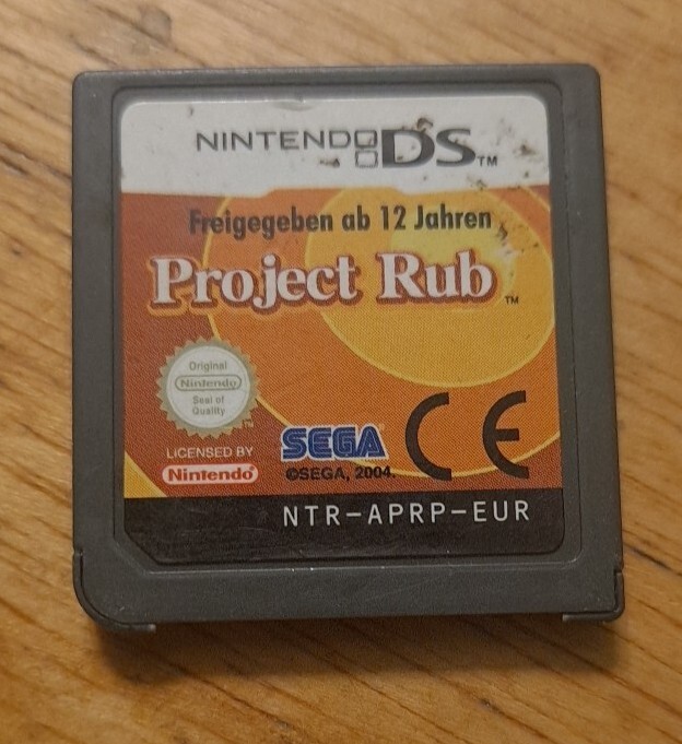 Nintendo DS – Project Rub Freigegeben Ab 12 Jahren NTR-APRP-EUR game