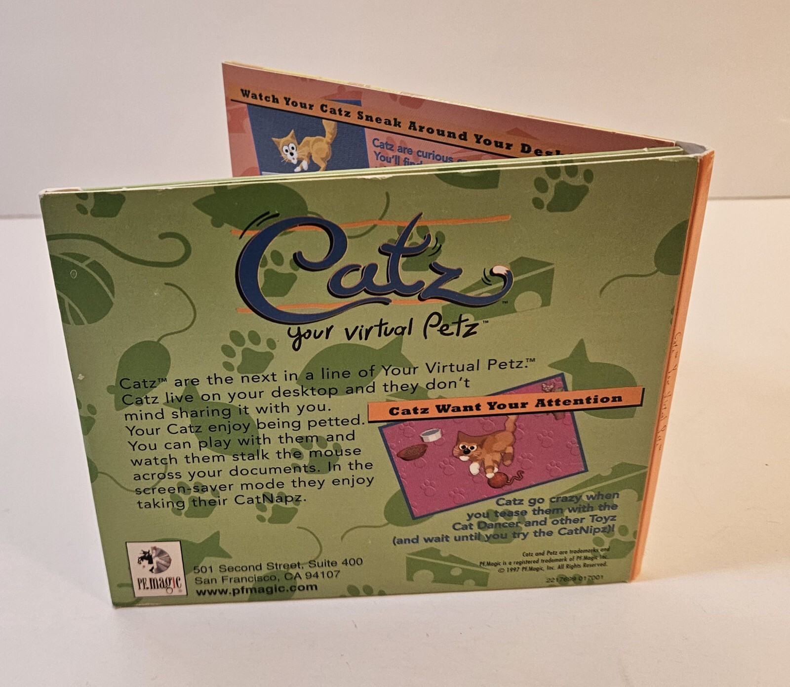 Catz: Your Virtual Petz PC CD-Rom Windows Virtual Pet Simulation Game