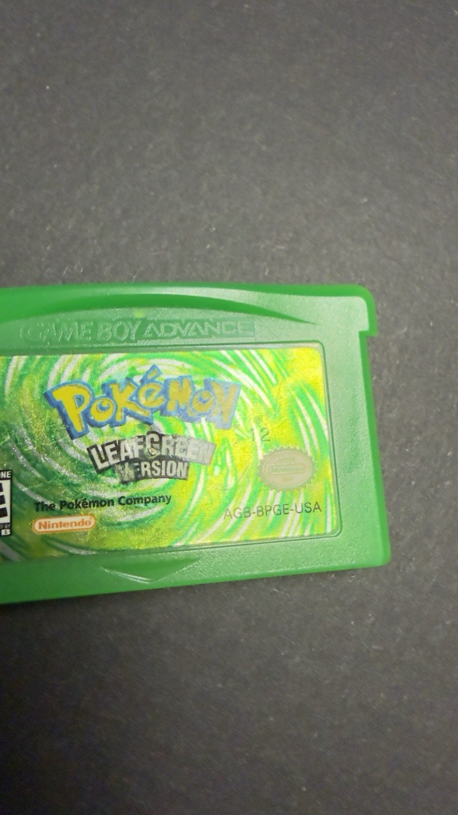 Pokemon LeafGreen Version Nintendo Gameboy Advance GBA Tested Authentic Clean