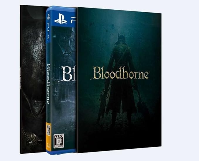 PS4 Bloodborne The Old Hunters + Special Art Book Limited Edition Japan Version