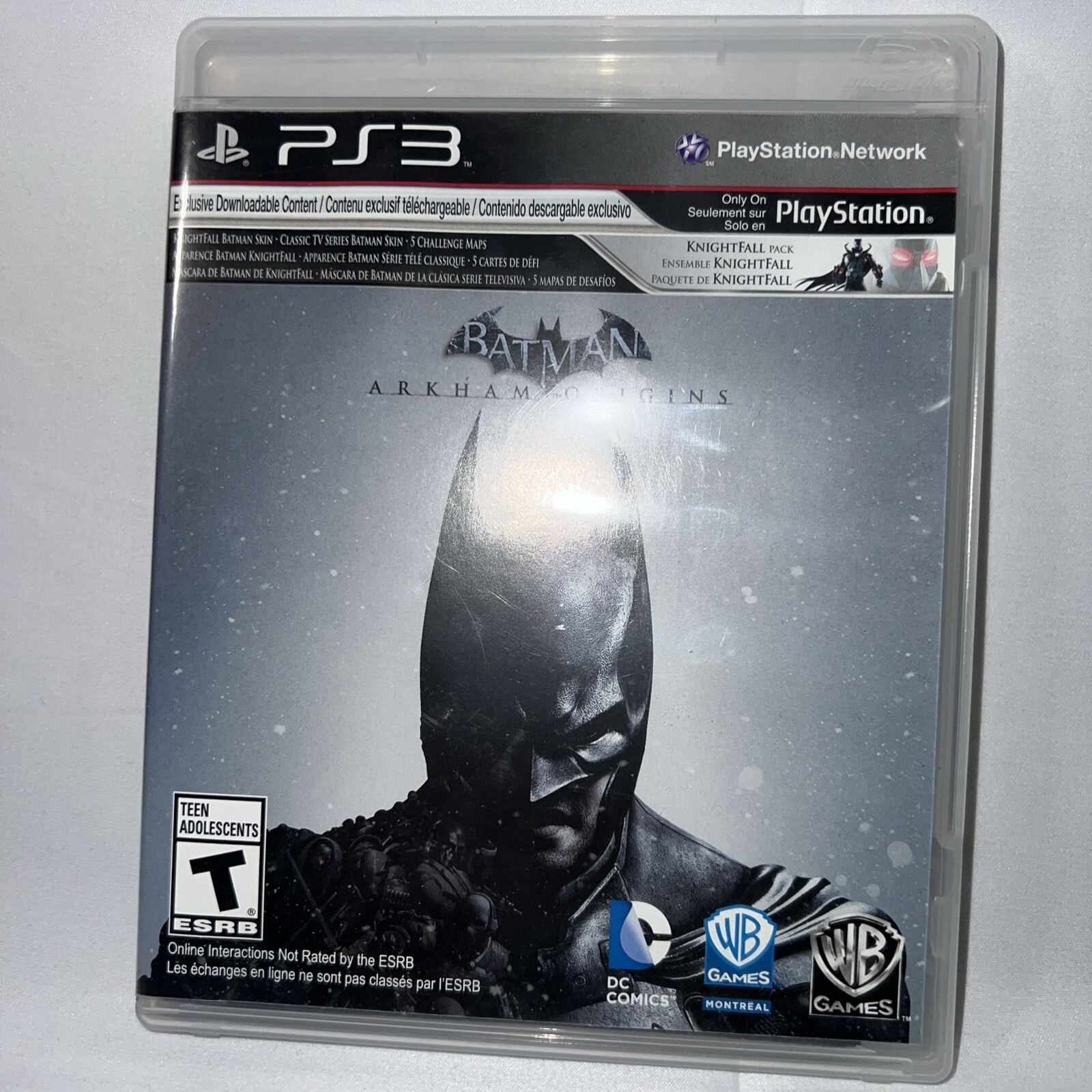 Batman: Arkham Origins – 2013 Warner Home Video Games – Sony PlayStation 3 PS3