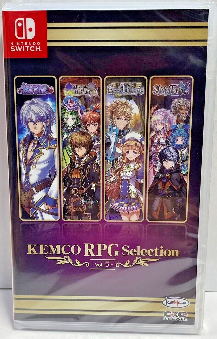 Kemco RPG Selection Vol. 5 (Multi-Language) Brand New Sealed Game (2020 RPG)