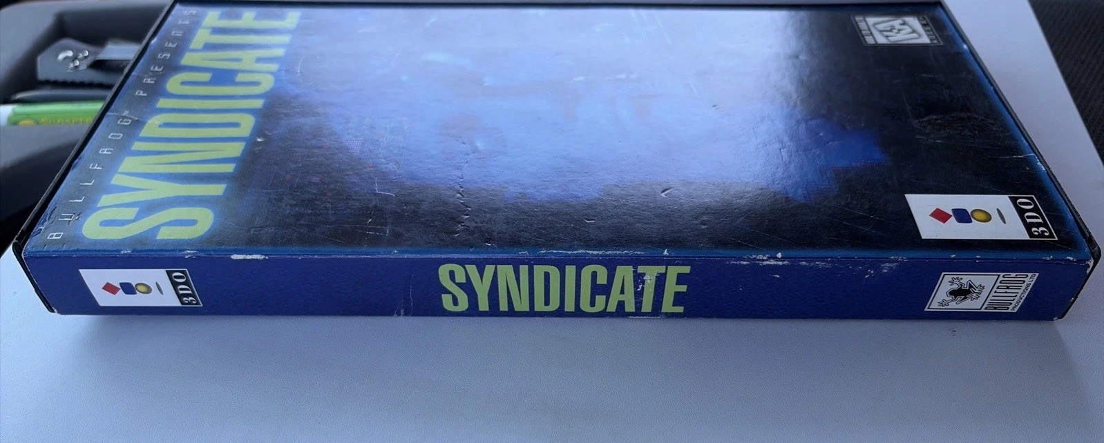 Syndicate (3DO, 1995) Tested & Working Original Box, Game, 2 Inserts