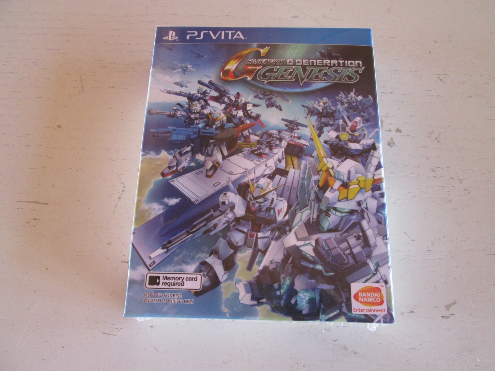 SD Gundam G Generation Genesis (Sony PS Vita). English Subs. Brand New & Sealed.