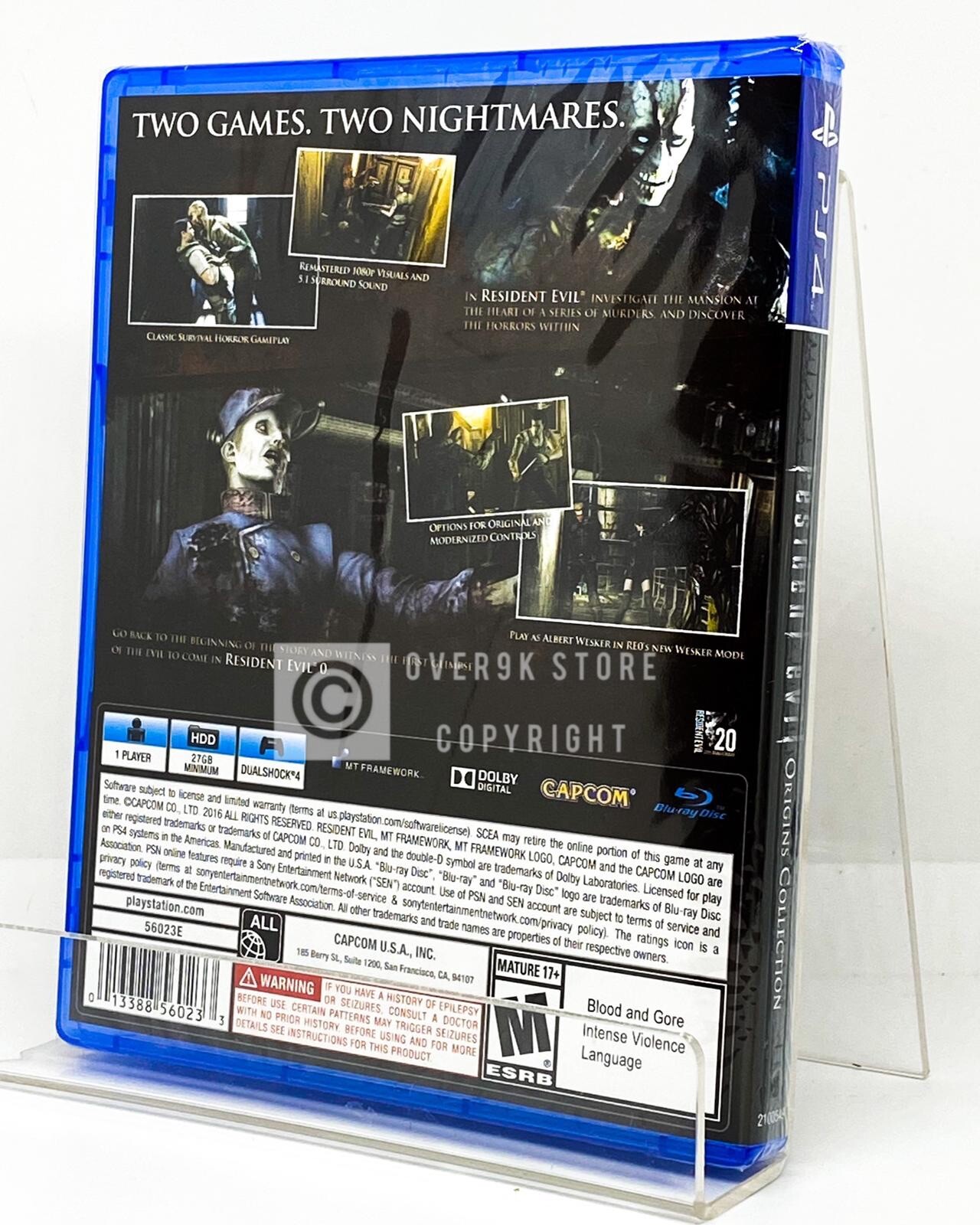 Resident Evil Origins Collection – PS4 – Brand New | Factory Sealed