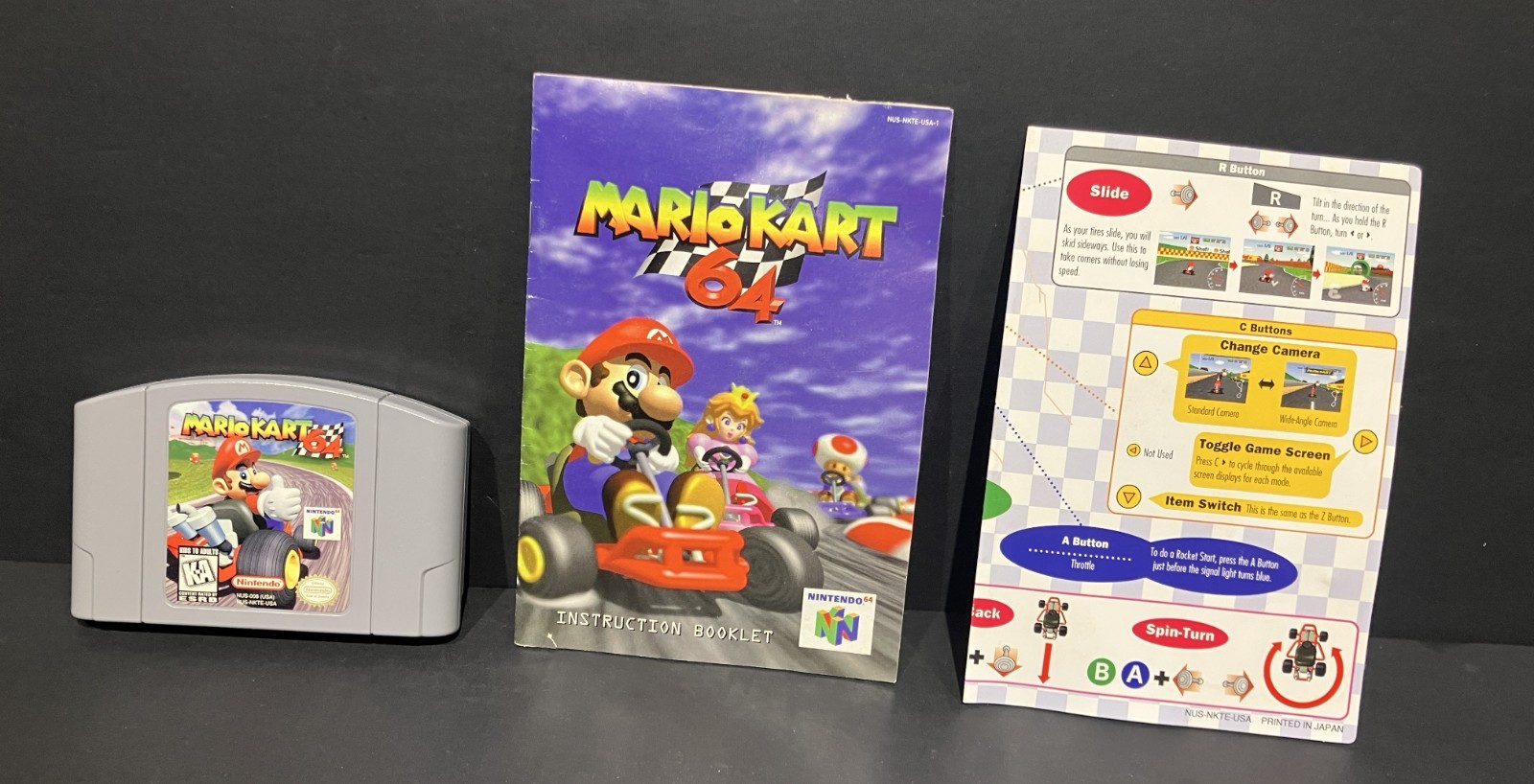 Mario Kart 64 (Nintendo 64, 1997)-REDUCED !!!