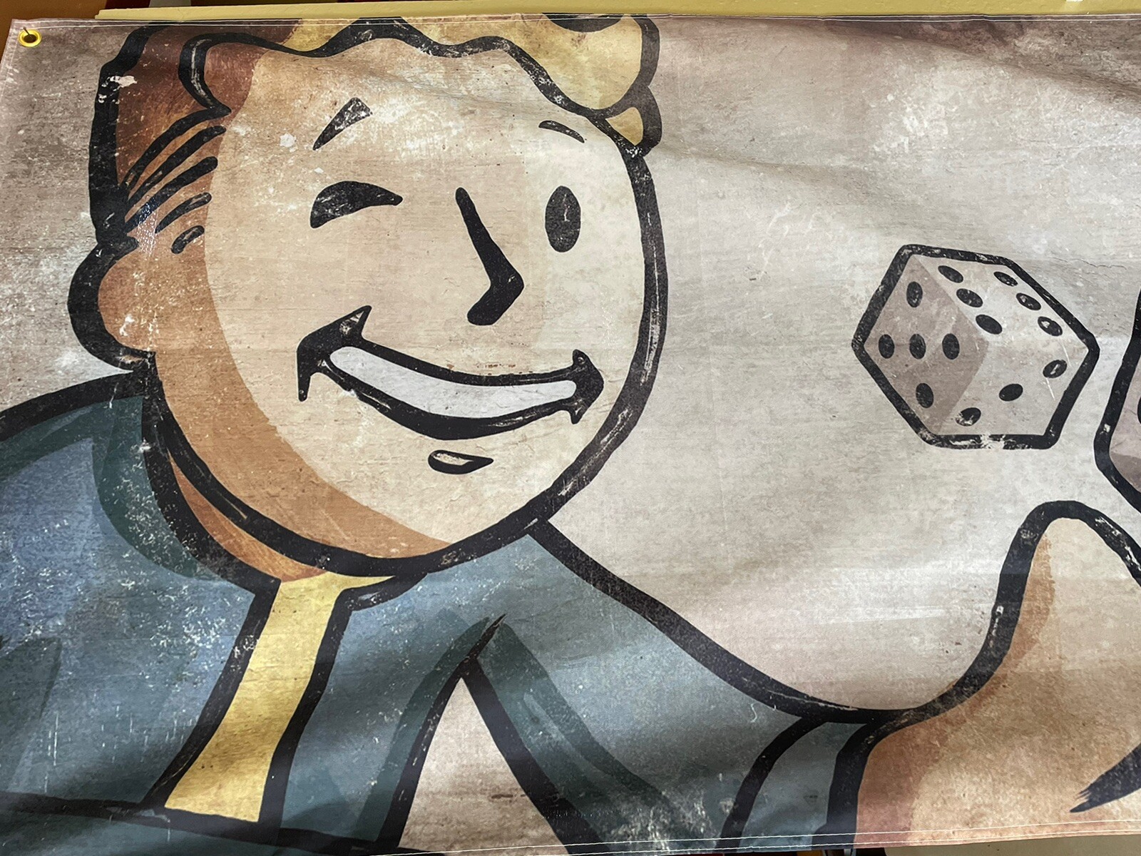 Fallout PIP-Boy Nuka Dice 5ft Flag Banner Poster Bethesda 4 New Vegas