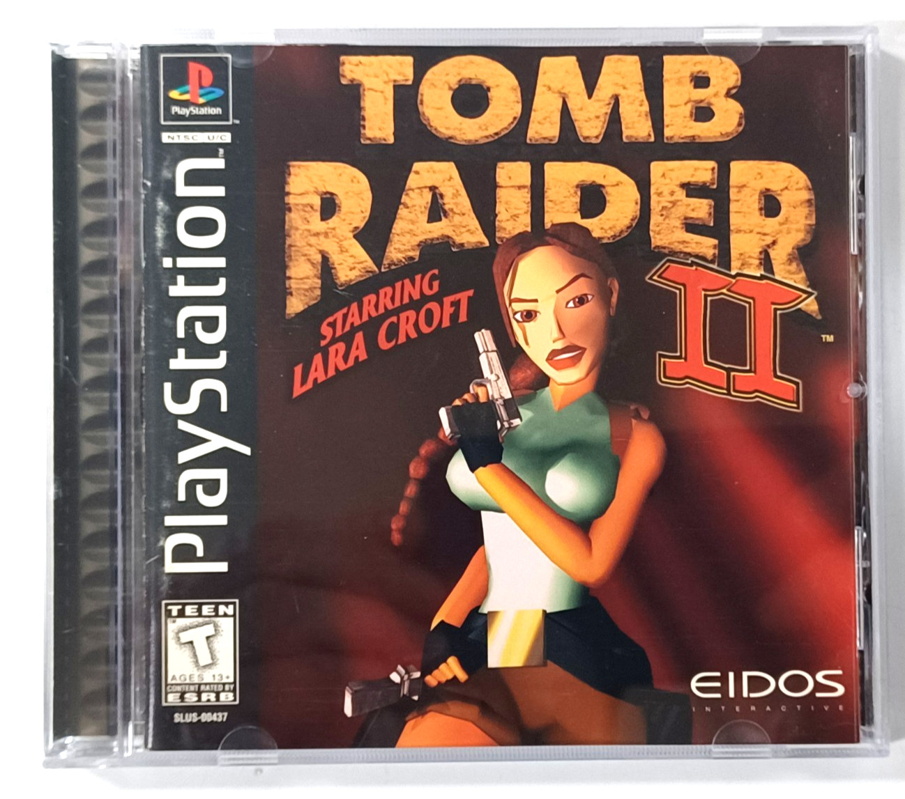Tomb Raider II 2 (PlayStation 1, PS1) Mint Cond. CIB Complete w/ Reg & Tested
